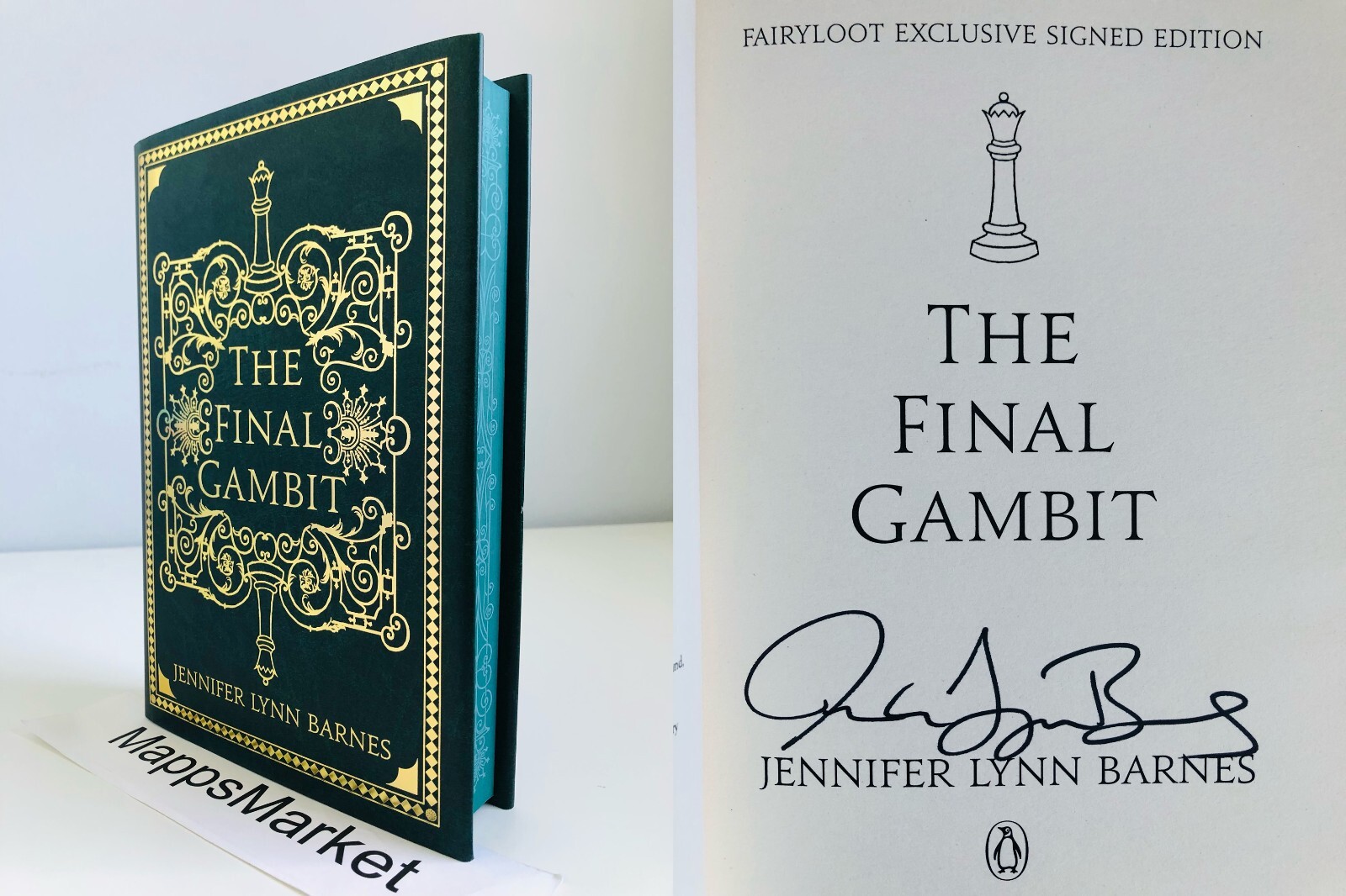 Inheritance Games Books 1-4 SIGNED by Jennifer Lynn Barnes FAIRYLOOT Stenciled