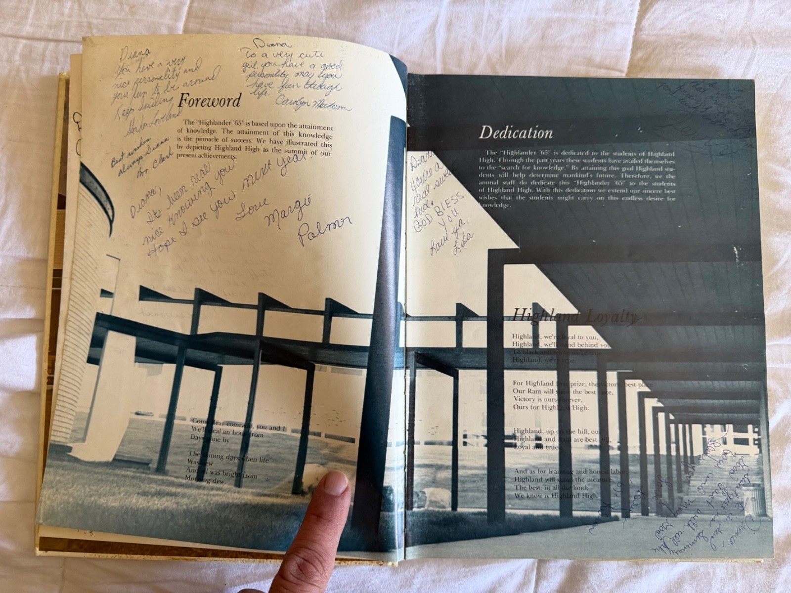 1965 HIGHLAND HIGH SCHOOL POCATELLO IDAHO Yearbook HIGHLANDER