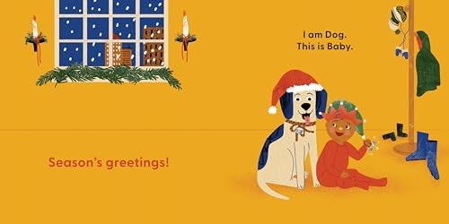Dog’s First Christmas: A Board Book (Dog and Cat’s First), Nelson, Natalie, Very