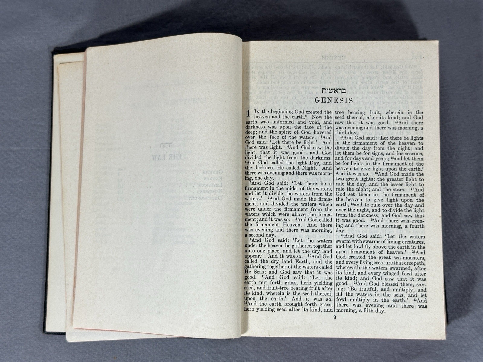 Holy Scriptures Bible 1956 Jewish Publication Society 1917 Religion READ