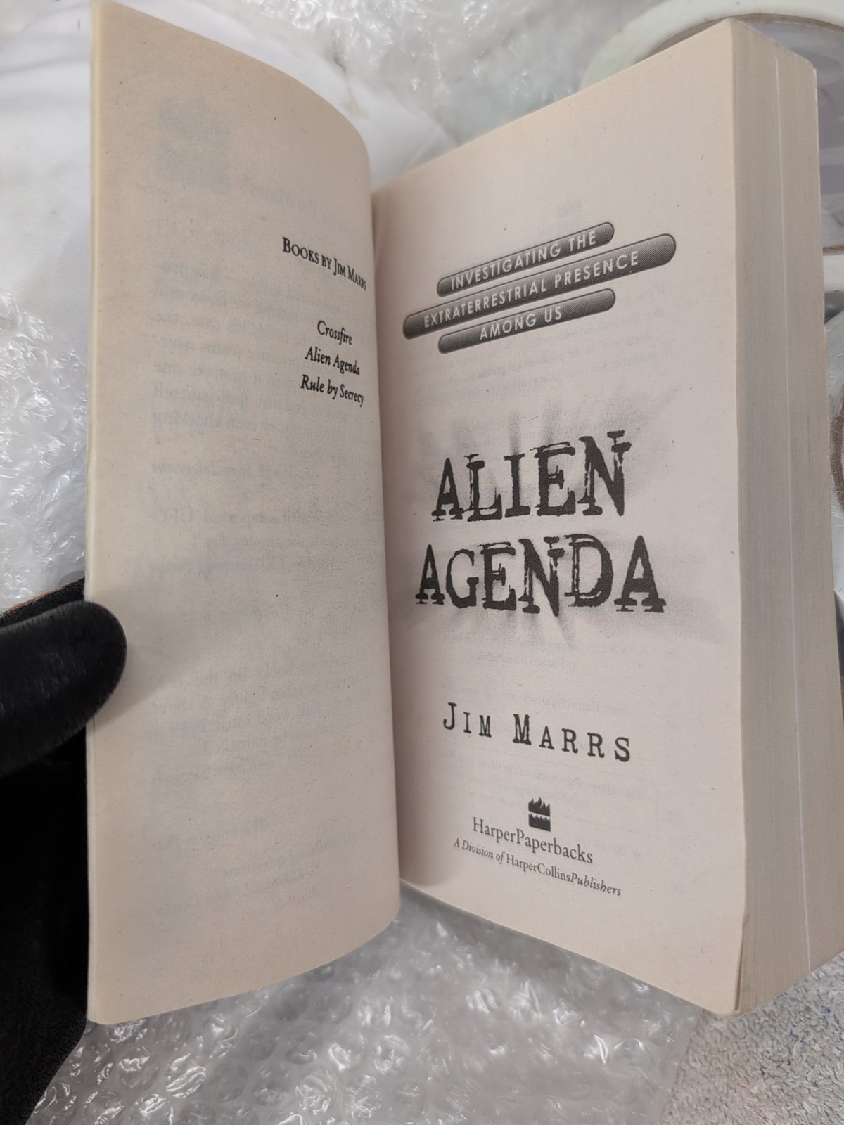 6 Vols! RULE BY SECRECY Jim Marrs + Alien Agenda + THE DAY AFTER ROSWELL 6 Vols!