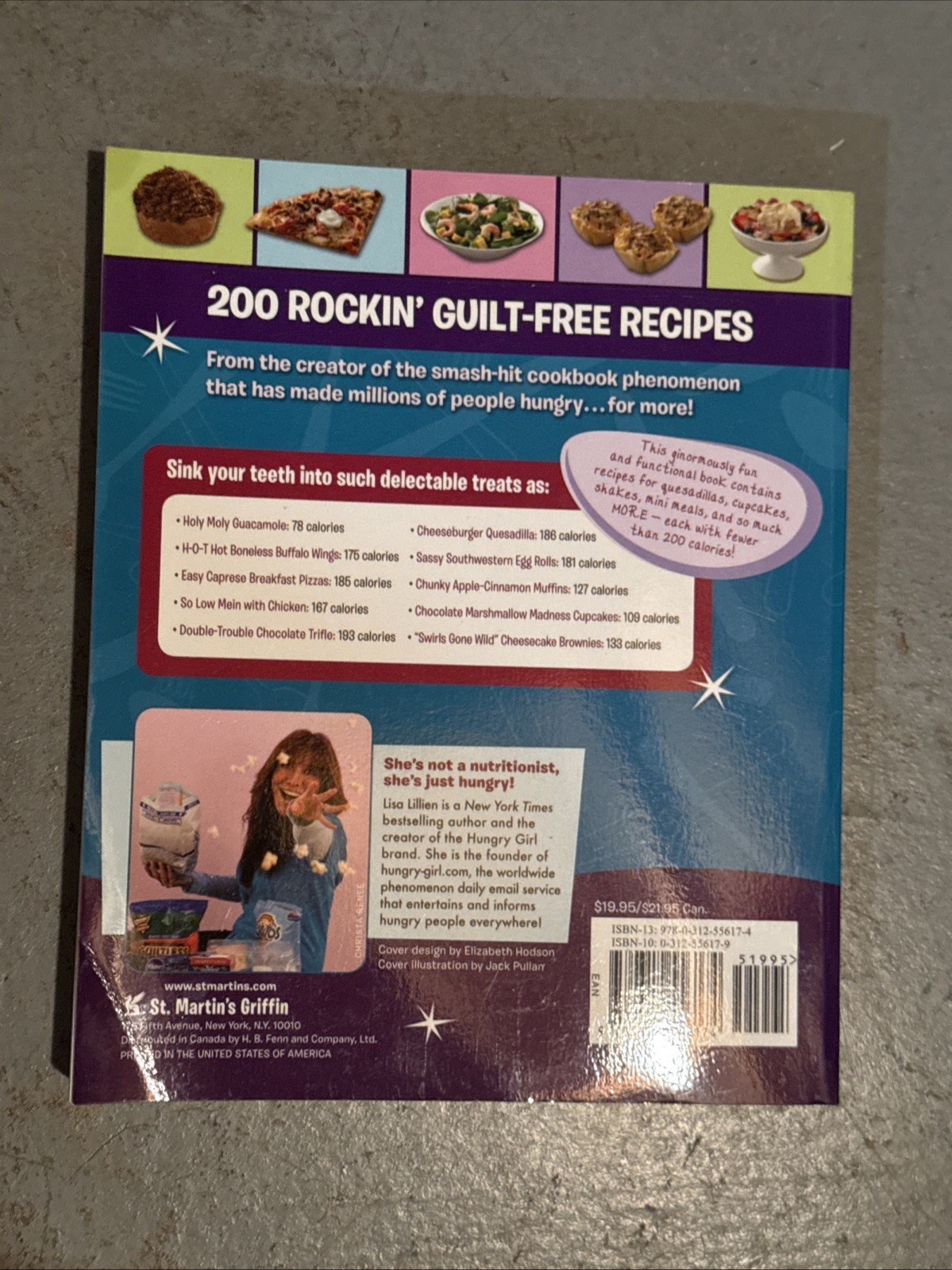 Hungry Girl: 200 Under 200: 200 Recipes Under 200 Calories by Lisa Lillien