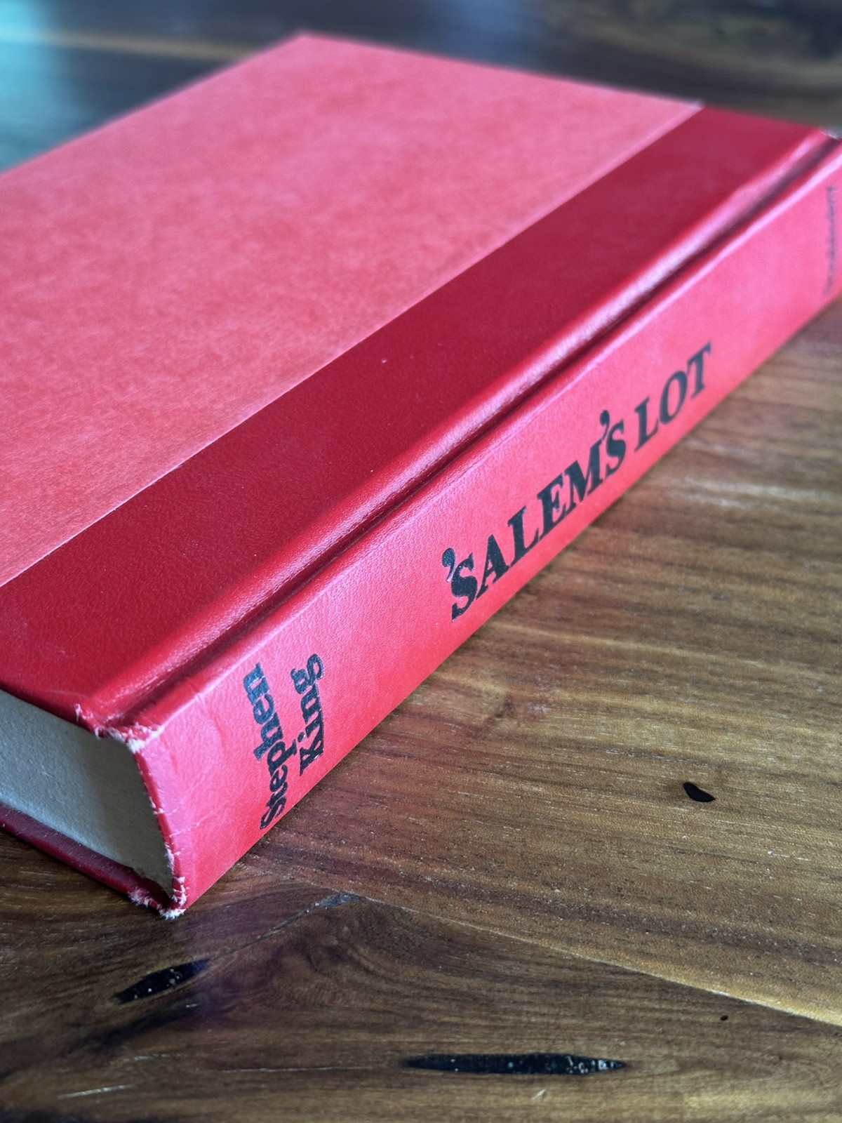 ‘SALEM’S LOT by Stephen King (1975, Hardcover) 1st Ed 1st Print BCE 039 Gutter