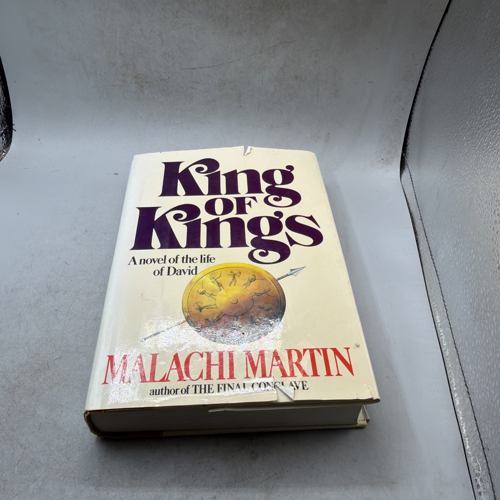 Malachi Martin King of Kings A novel of the Life OfDavid HC DJ 1st Ed Signed