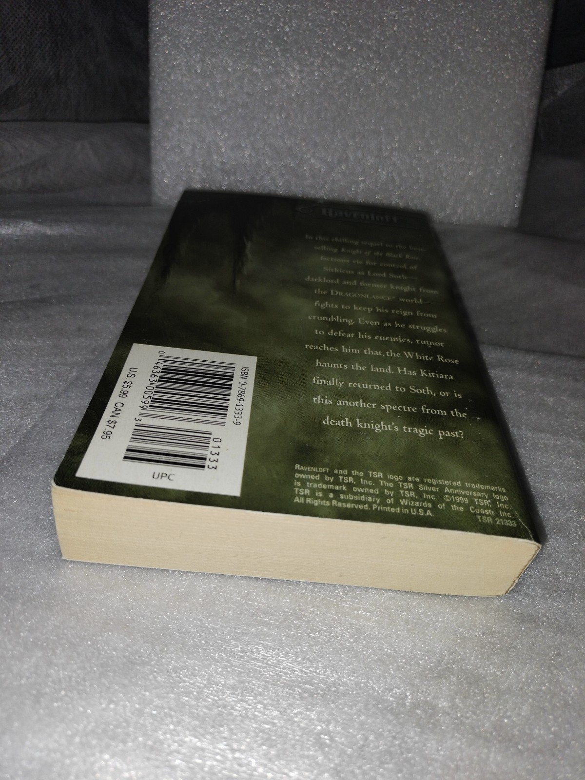 Spectre of the Black Rose by James Lowder, TSR Inc. Staff & Voronica W-Robinson