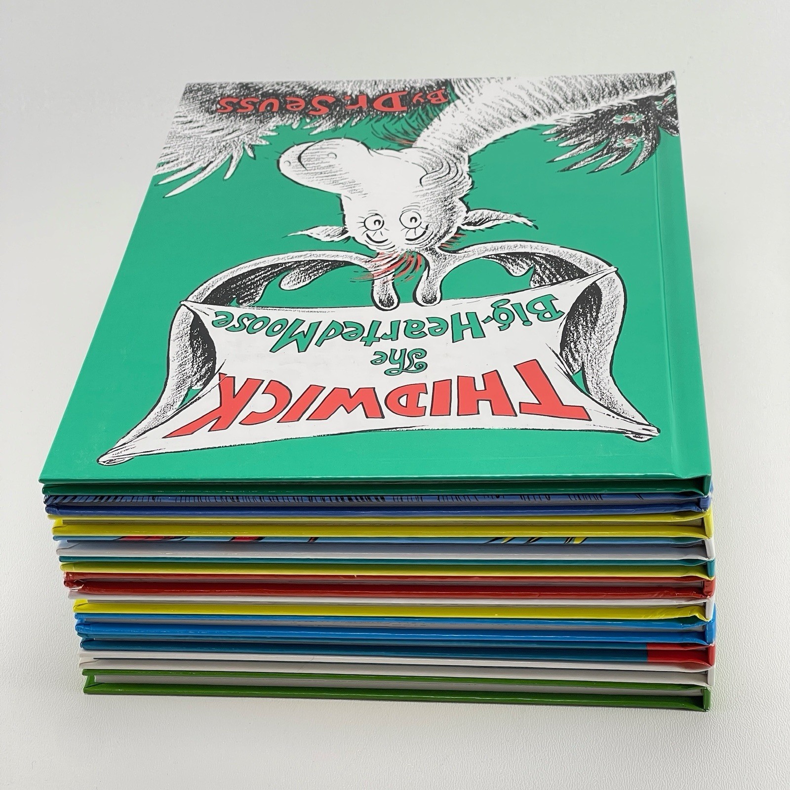 Dr. Seuss Large Hardcover Book Lot Of 10 – Includes 2 Out of Print – 8″ x 11″