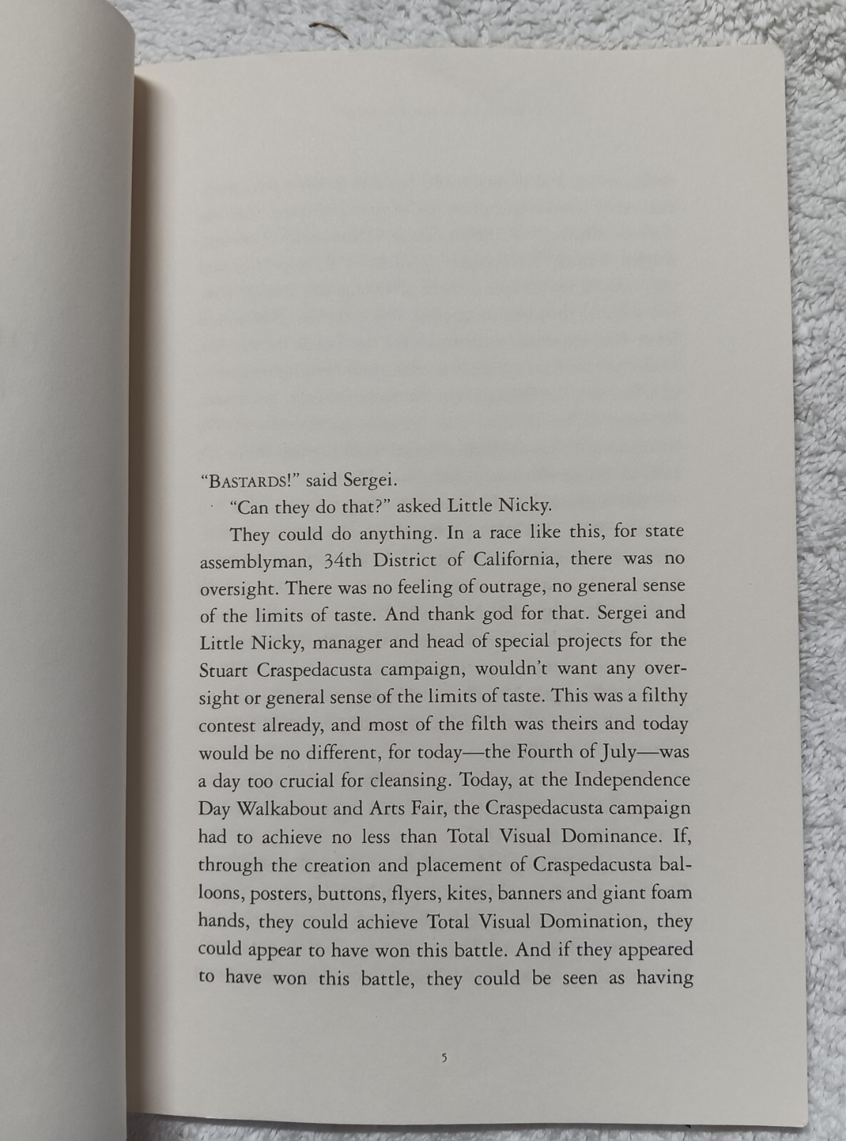 The Unforbidden Is Compulsory, or Optimism (Dave Eggers • 2004) • Good