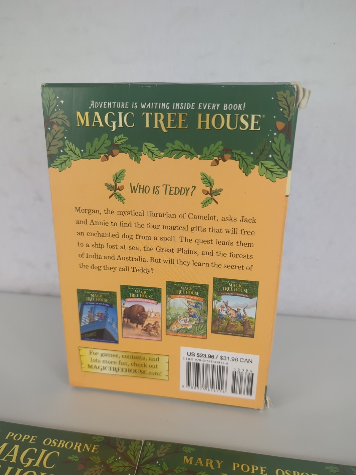 Magic Tree House Books 17-20 Boxed Set By Mary Pope Osborne