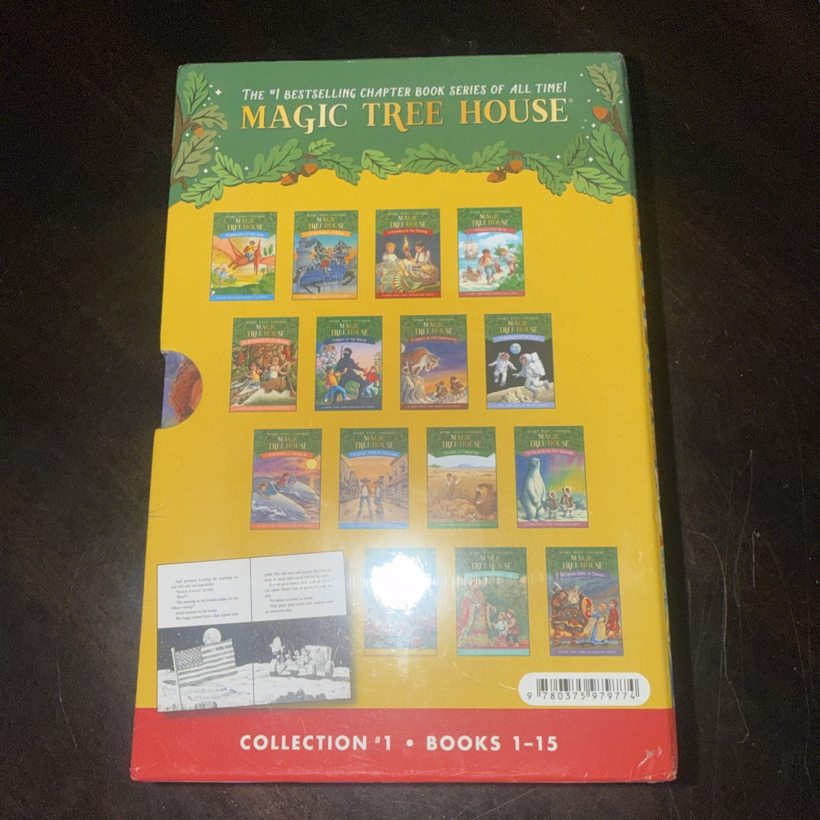 Magic Tree House Boxed Set Books 1-15 Mary Pope Osborne Sealed New
