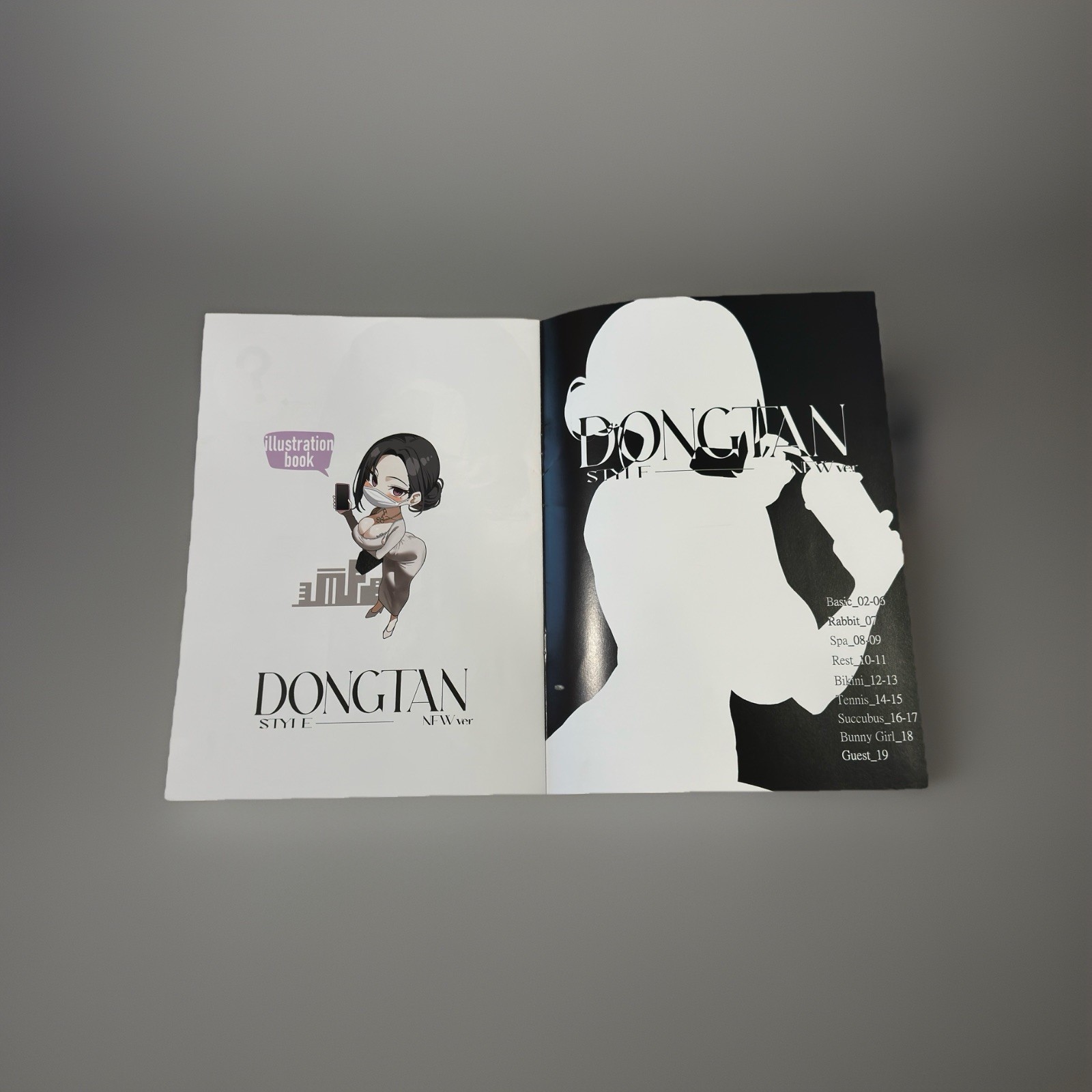 Dongtan Style NEW. Ver Illustration Book by KPring (Korean Ver.)