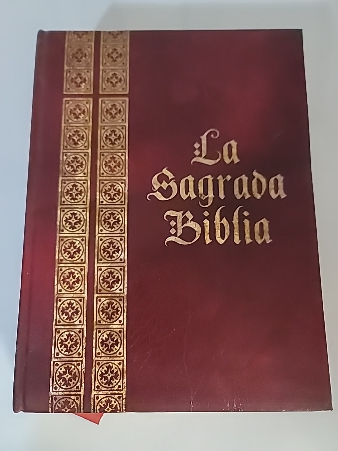 Sagrada Biblia By Terranova Don Felix Torres Amat Leather Rare Vintage 1992
