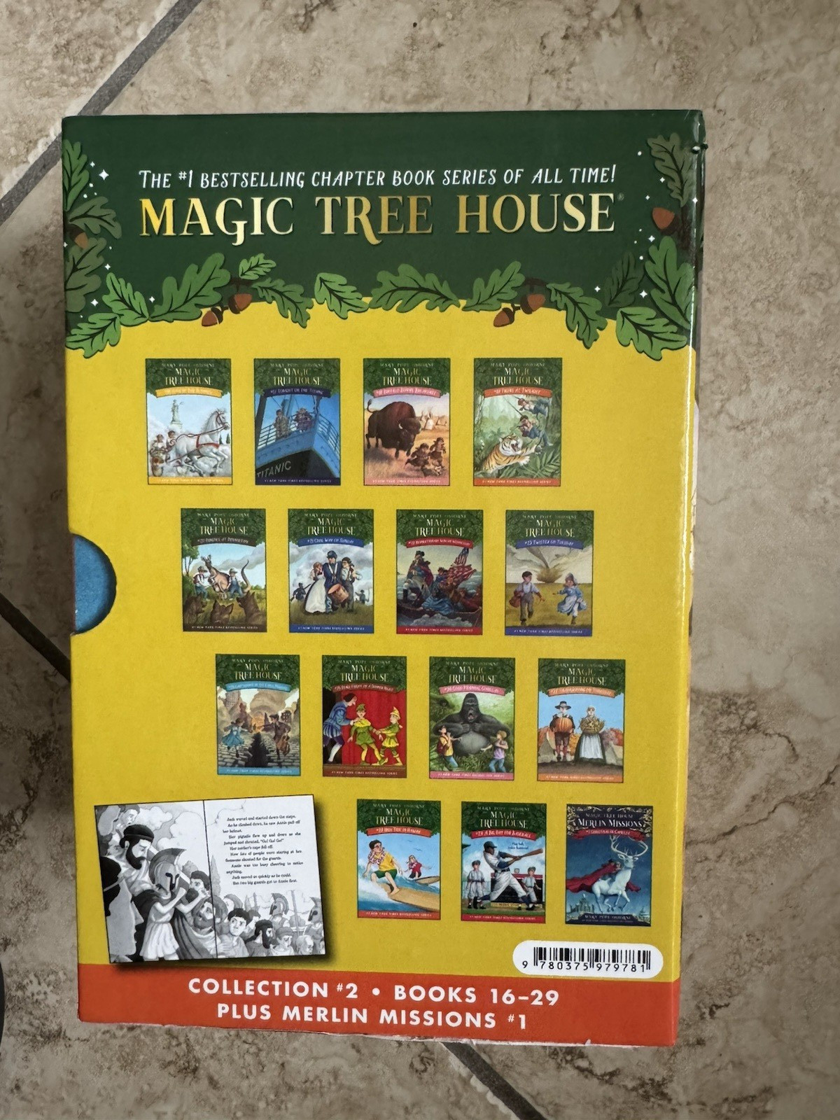 Magic Tree House Library Collection Box Set: Books 16 – 29 + Merlin Missions #1