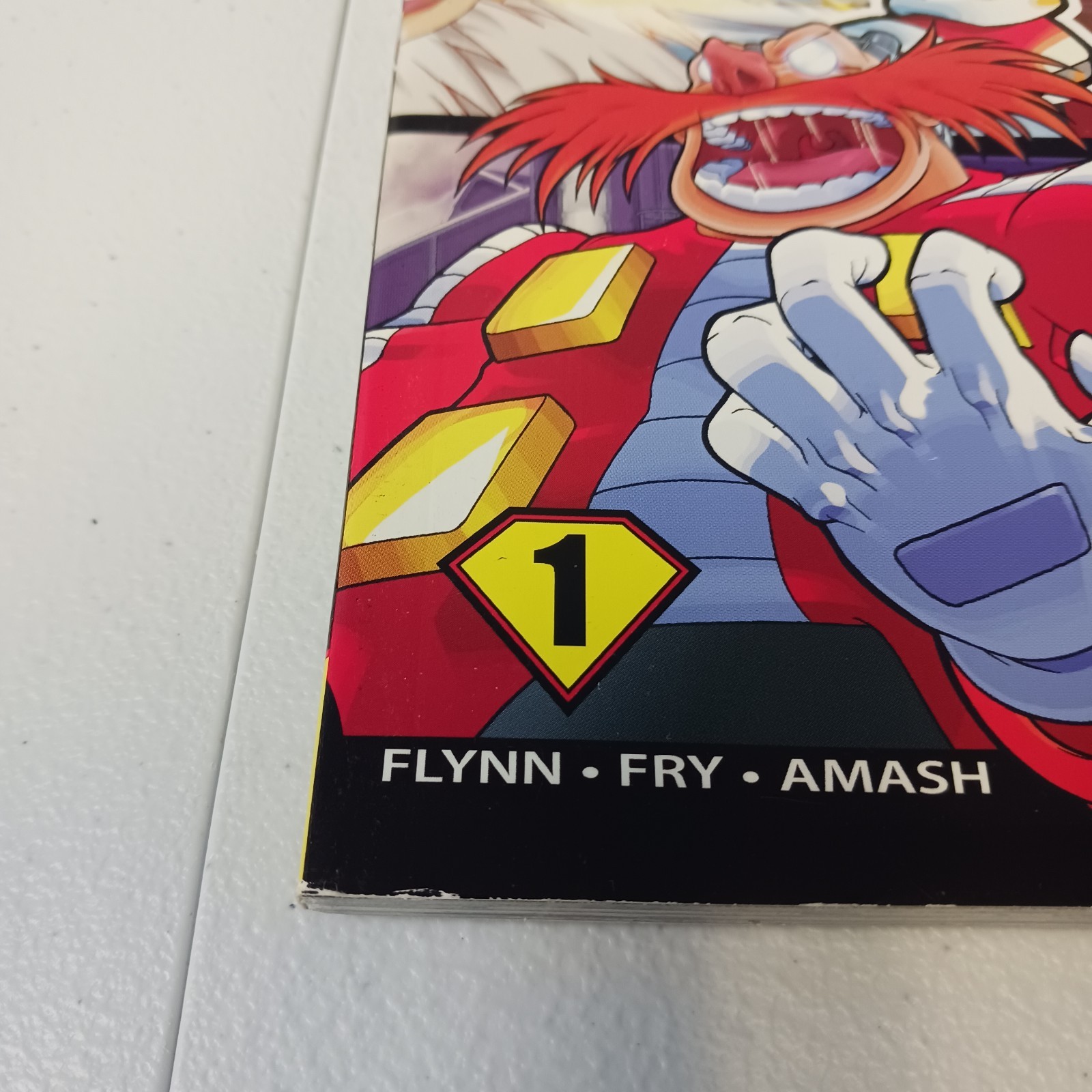“Darkest Storm” – Sonic Saga Series No. 1 by Flynn, Fry; Amash (2012, PB)