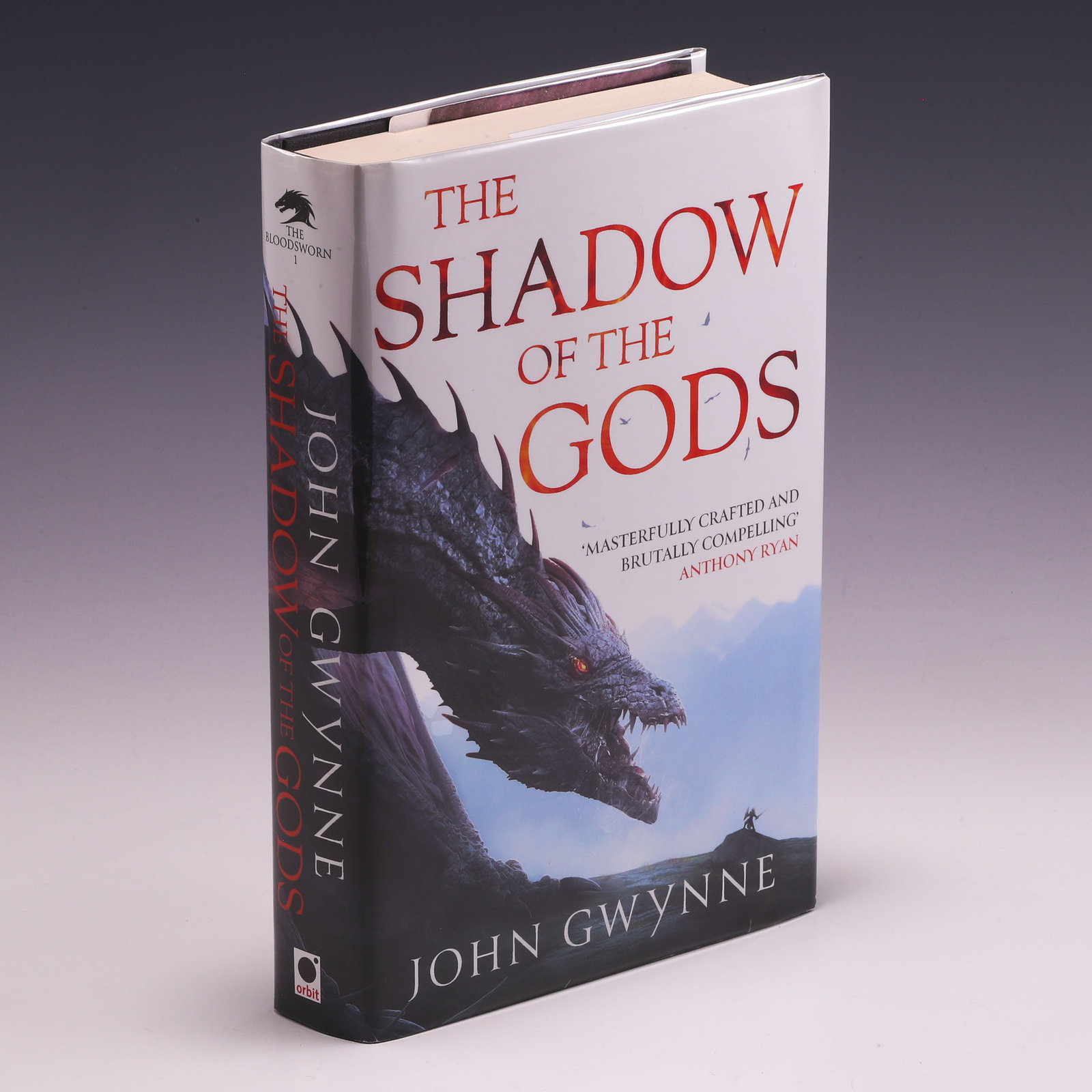 **First Hardcover Edition, First Printing**; The Shadow of the Gods John Gwynne