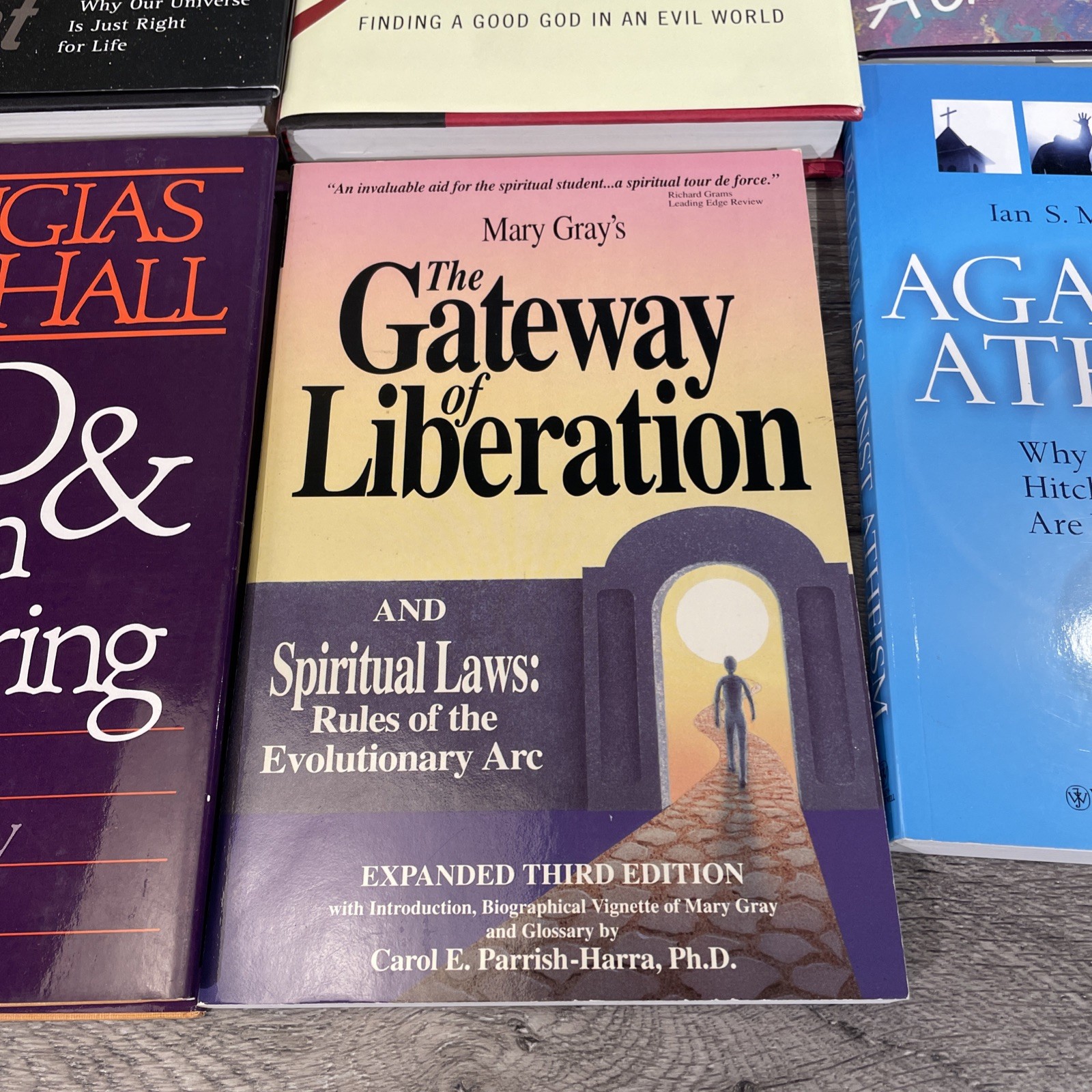 Christian Theology Philosophy Book Lot Against Atheism Apologetics 8 Books