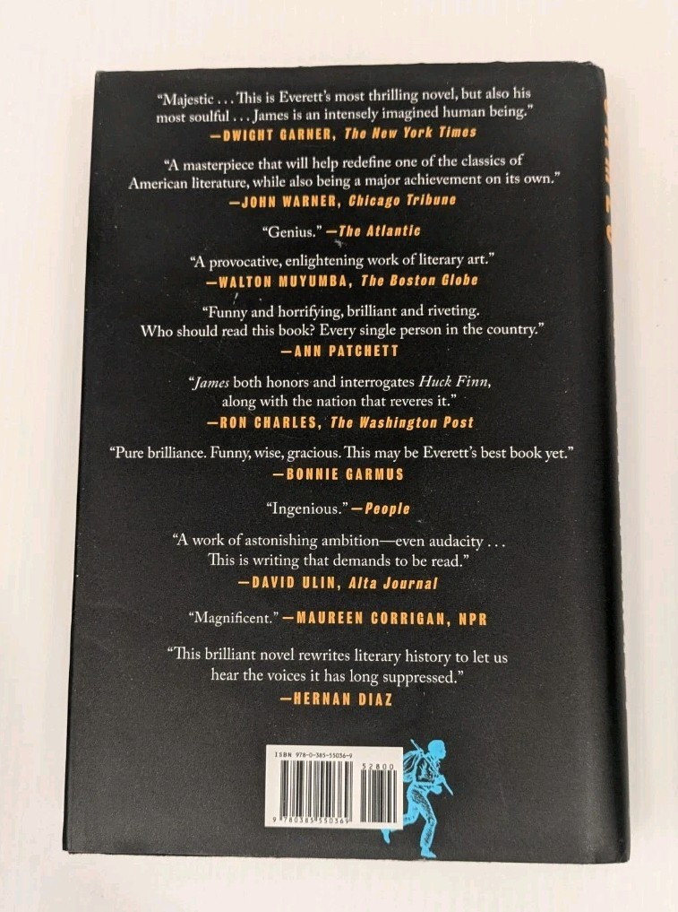 JAMES A Novel by Percival Everett (2024) Hardcover FIRST EDITION / 15TH PRINTING