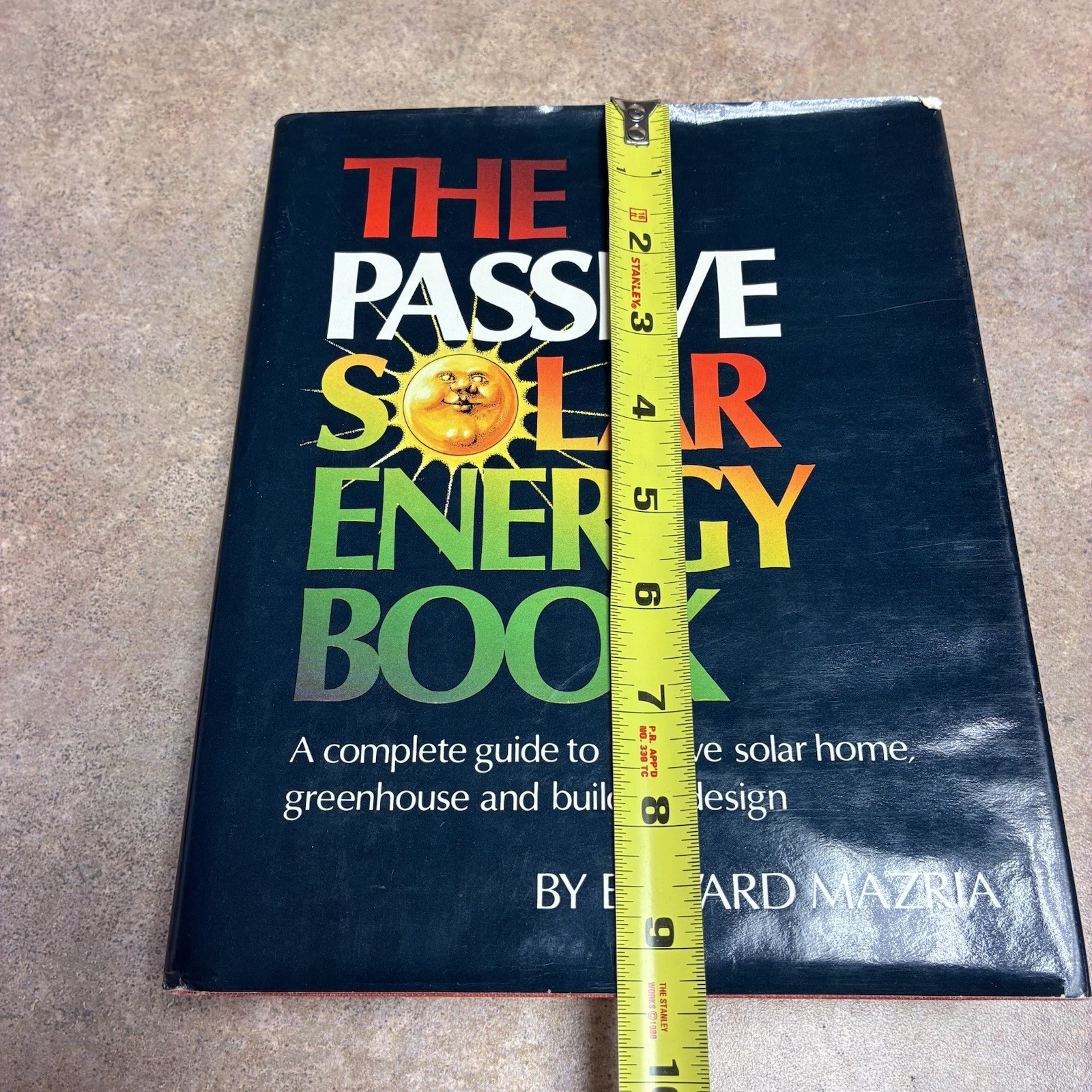 The Passive Solar Energy Hardback Book By Edward Mazria 435 Pages