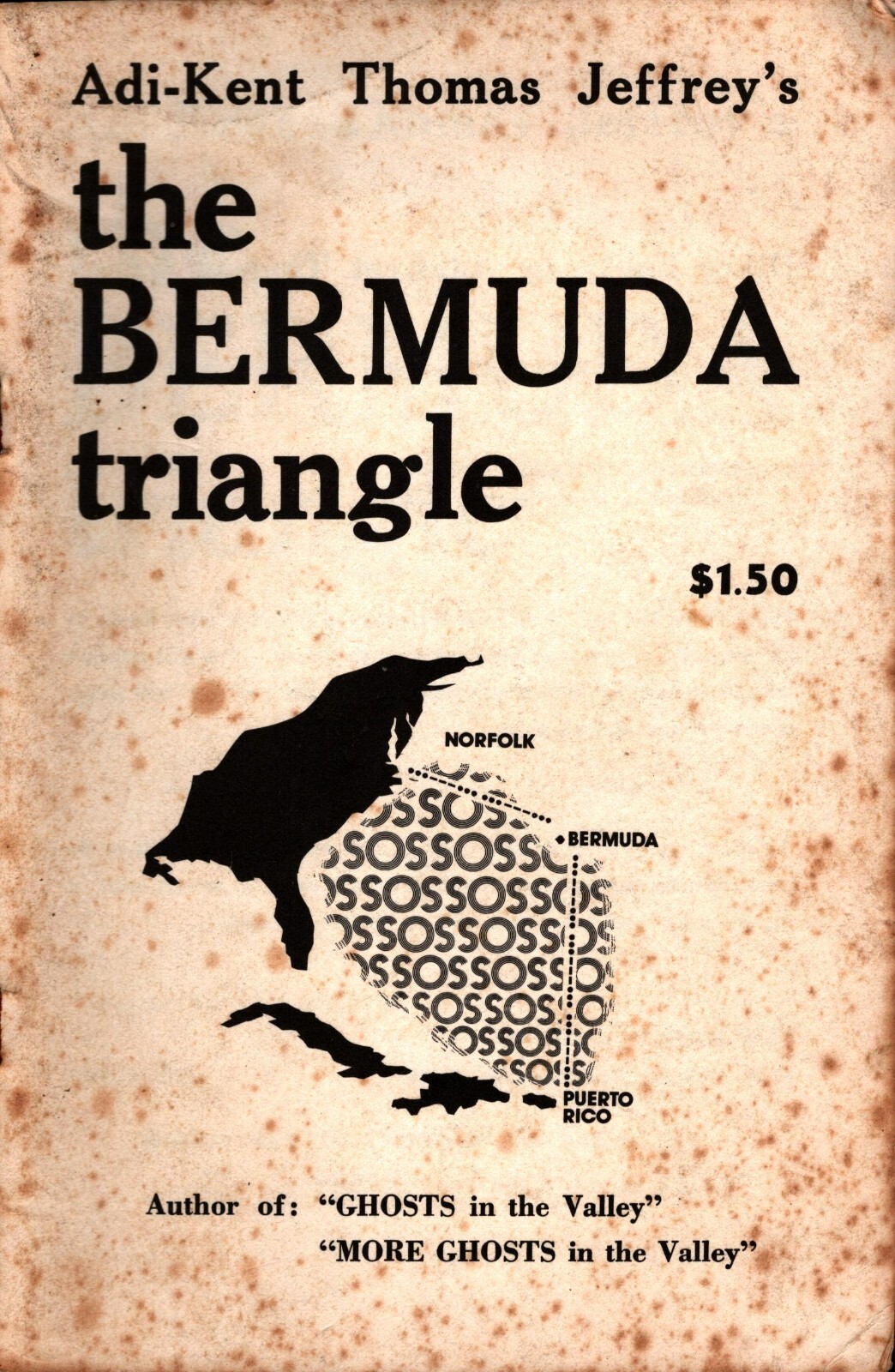 1973 The Bermuda Triangle Adi-Kent Thomas Jefferey’s 8″ x 5″ 86 Pages