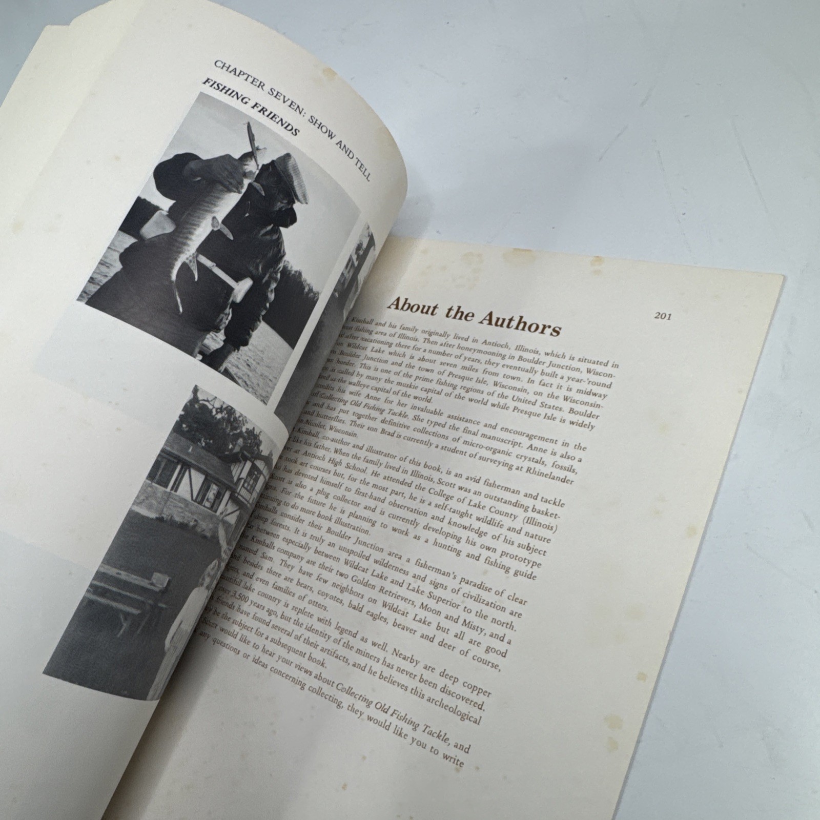 Collecting Old Fishing Tackle Art & Scott Kimball Paperback – 1st Ed. – SIGNED
