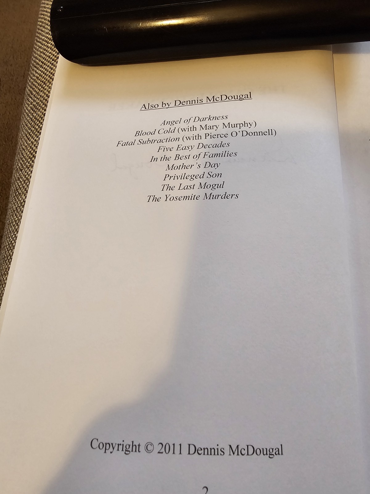 The Candlestickmaker Softcover Book Signed
