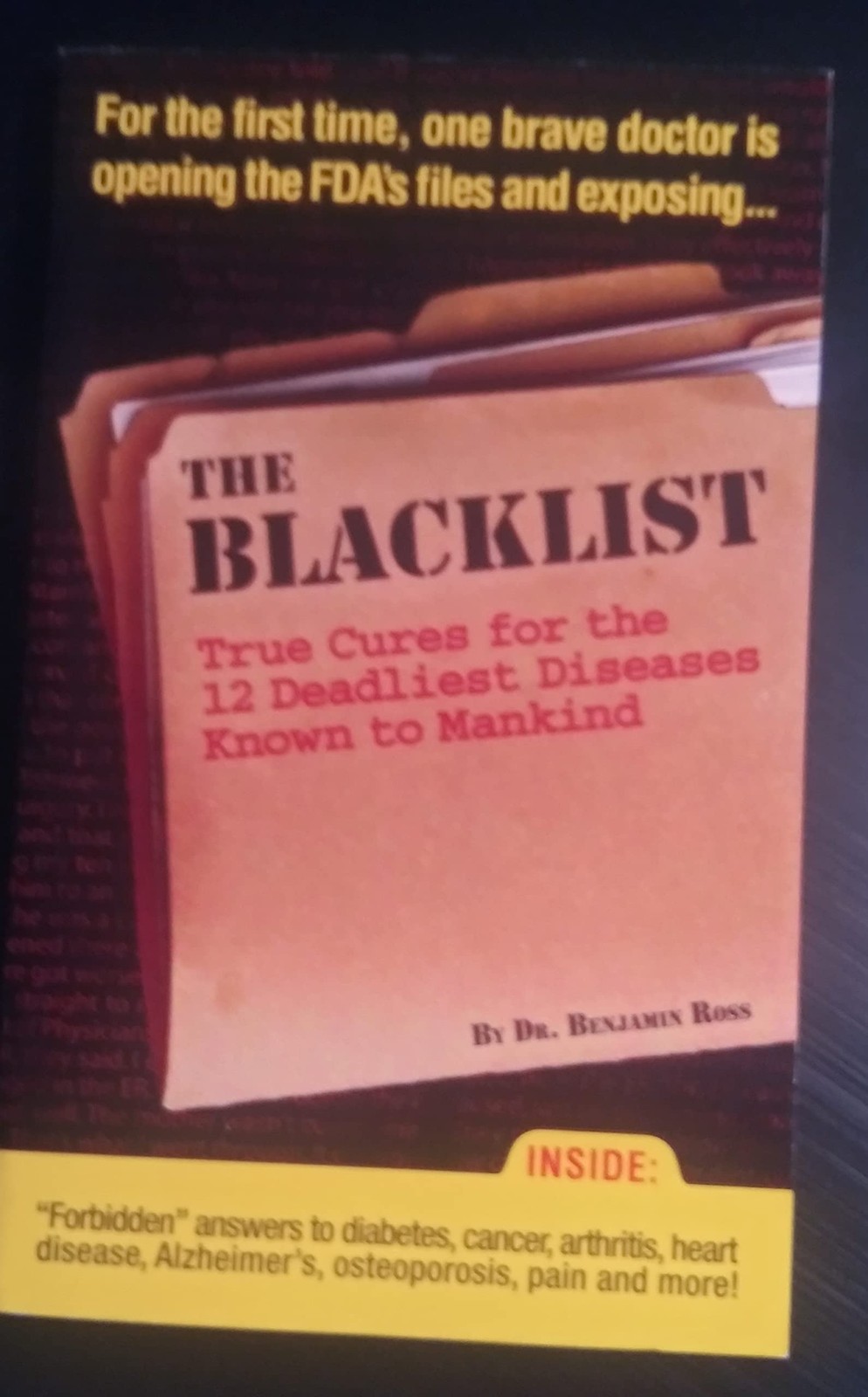 The Blacklist: Ten Cures for the 12 Deadliest Diseases Known to Mankind