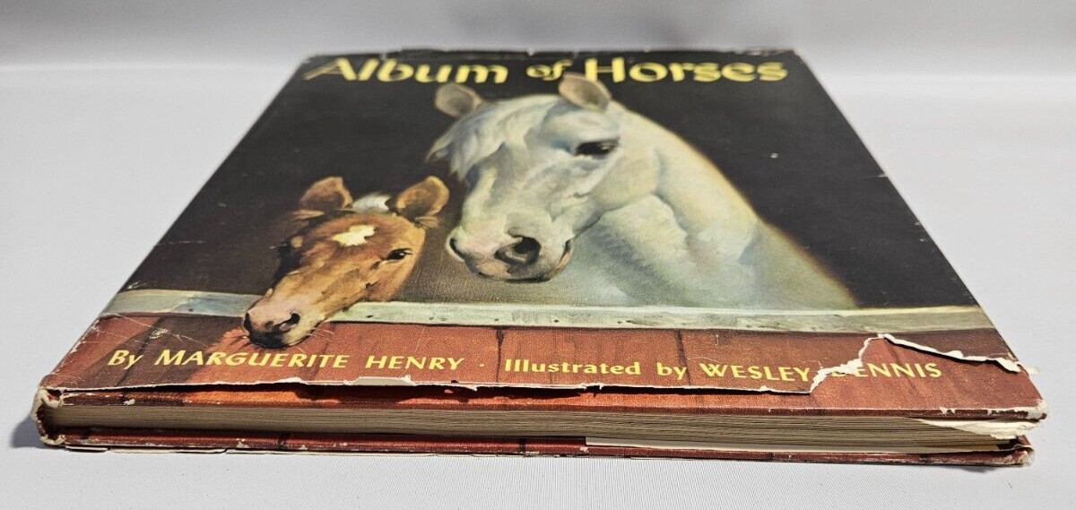 Album of Horses by Marguerite Henry, Illustrated by Wesley Dennis, 1965