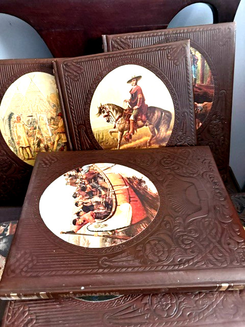 Classic set THE OLD WEST Time Life 24 Volumes Leatherette Bound EUC
