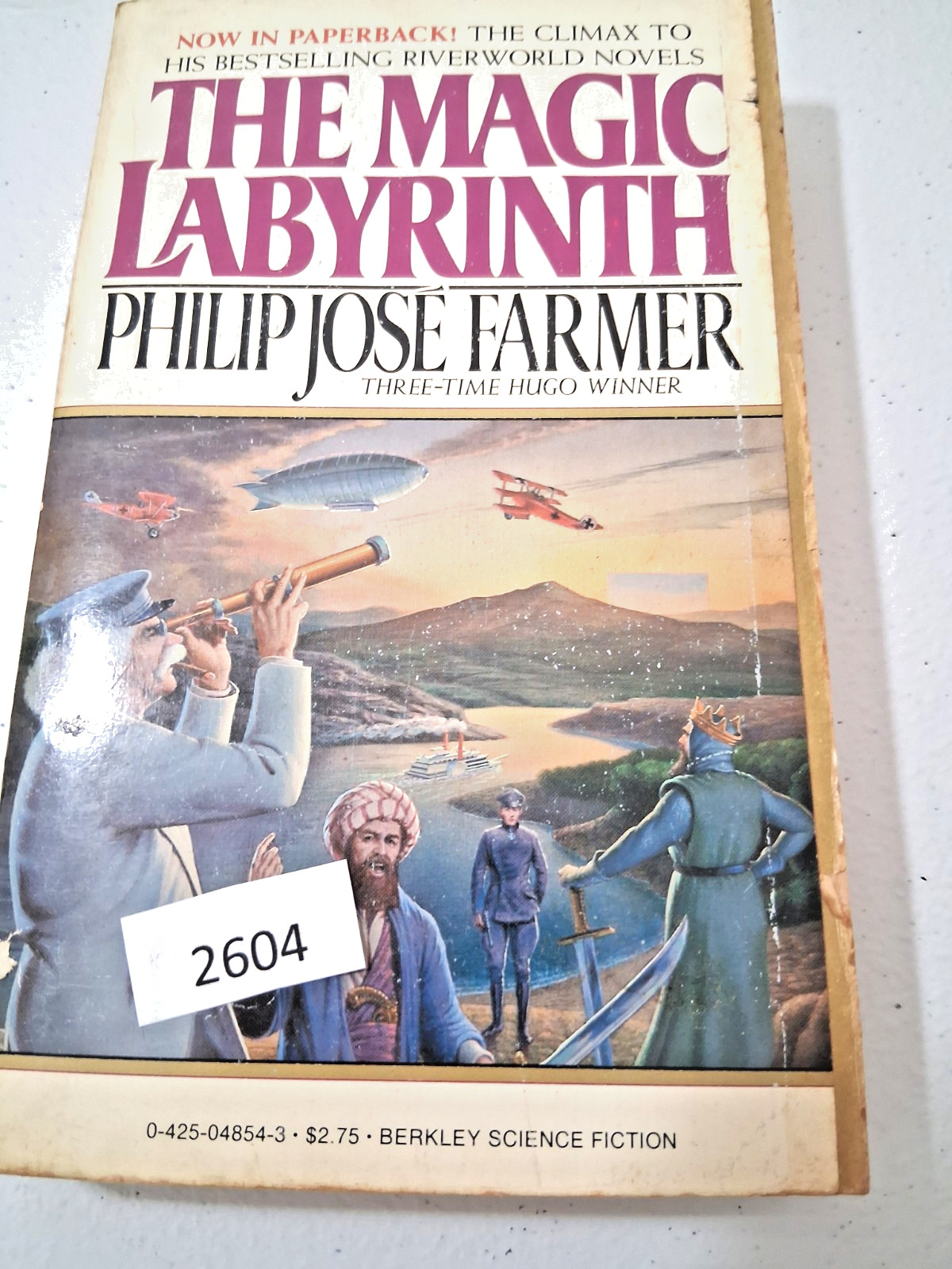Vintage Lot of 5 Science Fiction/Fantasy Books by Philip Jose Farmer bc25 2604