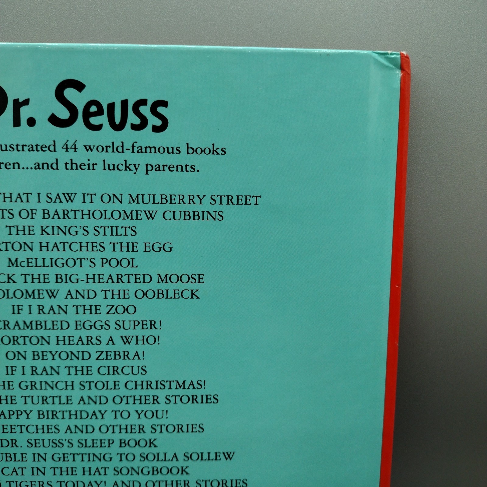 Dr Suess If I Ran the Zoo Hardcover 1990s Grolier Book Club Edition Banned Book