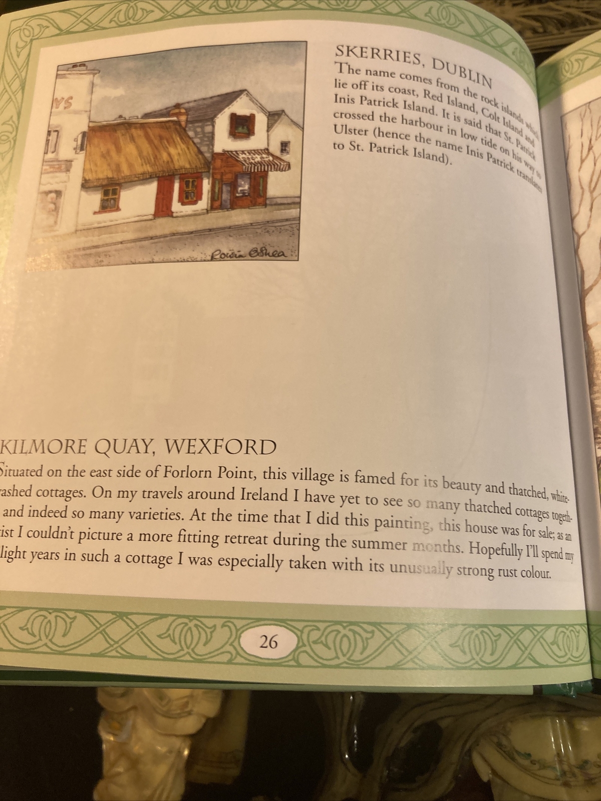 Thatched Ireland by O’shea Paperback Hardcover Author ￼ autographed excellent