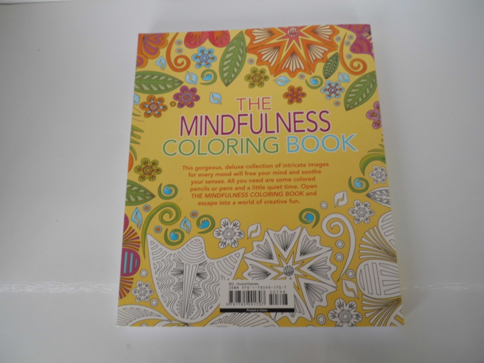 (GRB-18) The Mindfulness Coloring Book