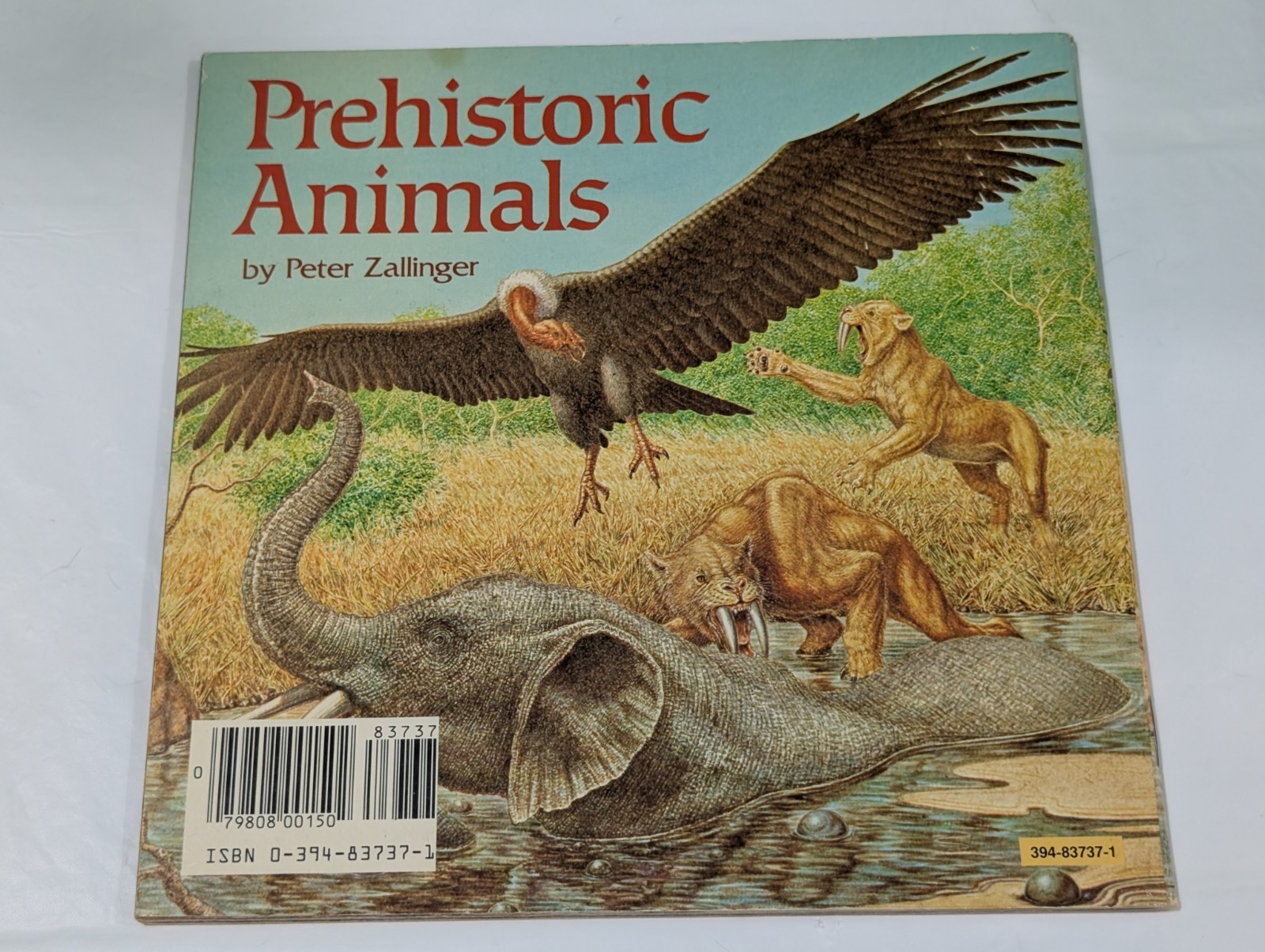 Vintage Children’s Book Lot (5) Trucks Trains Dinosaurs Cat McDs Xmas 1970s–1990