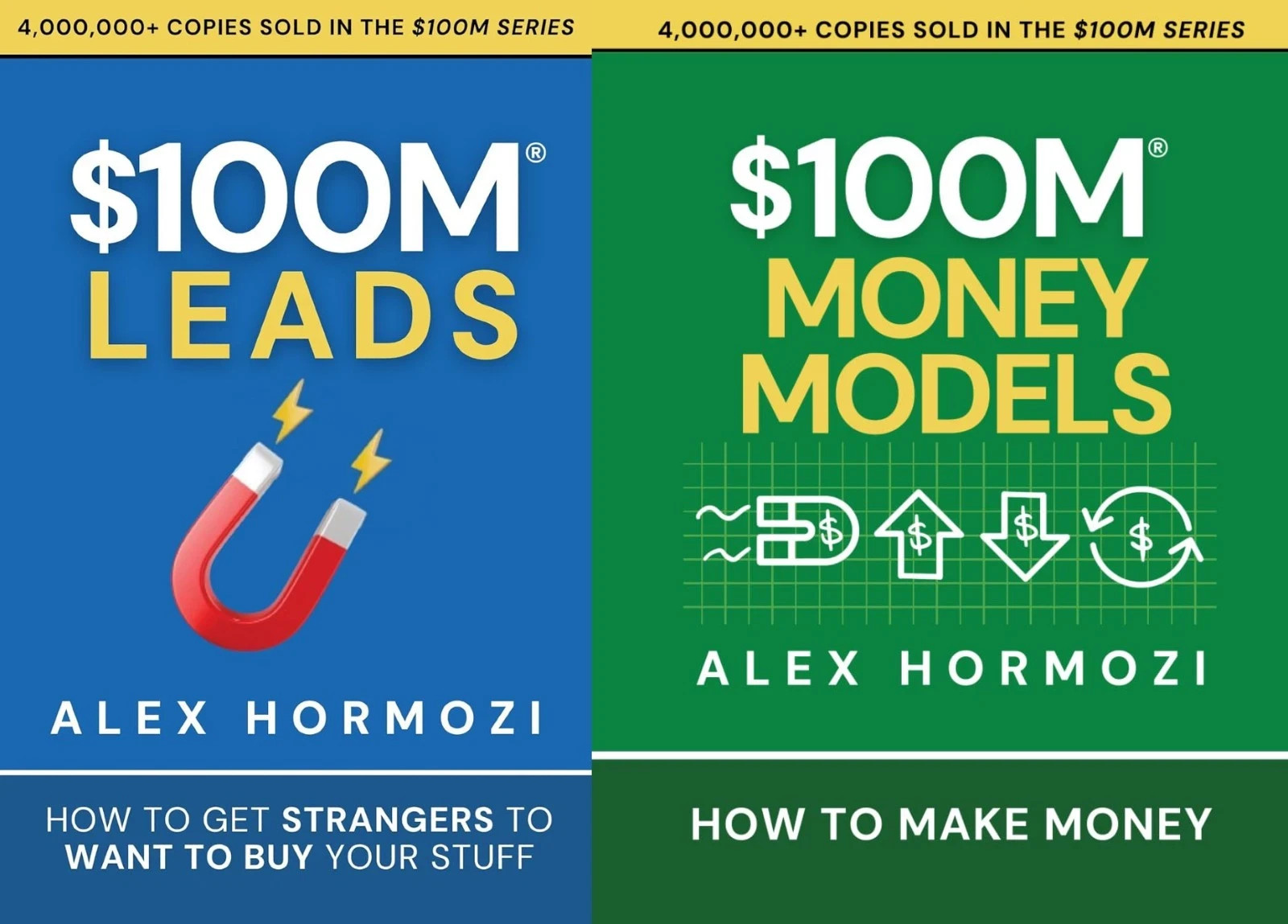 $100M Leads(Vol.2) and 100M Dollar Money Models 2 Book Set Fast Shipping..