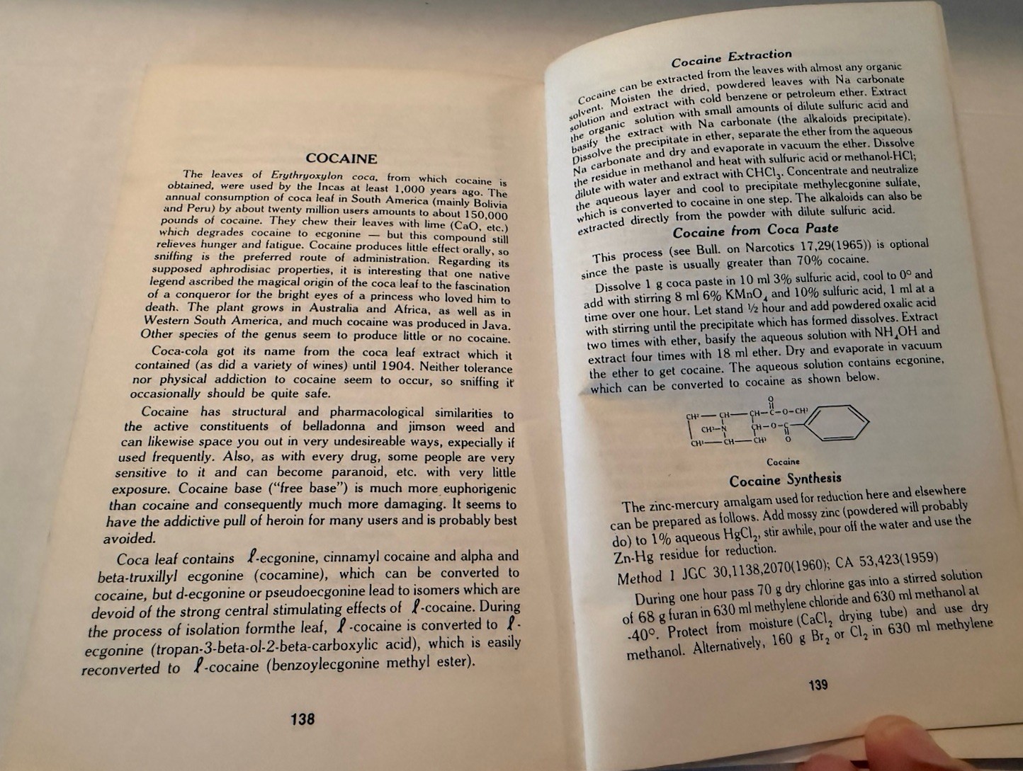 Vintage Psychedelic Chemistry by Michael V. Smith Trade Paperback Book 1981