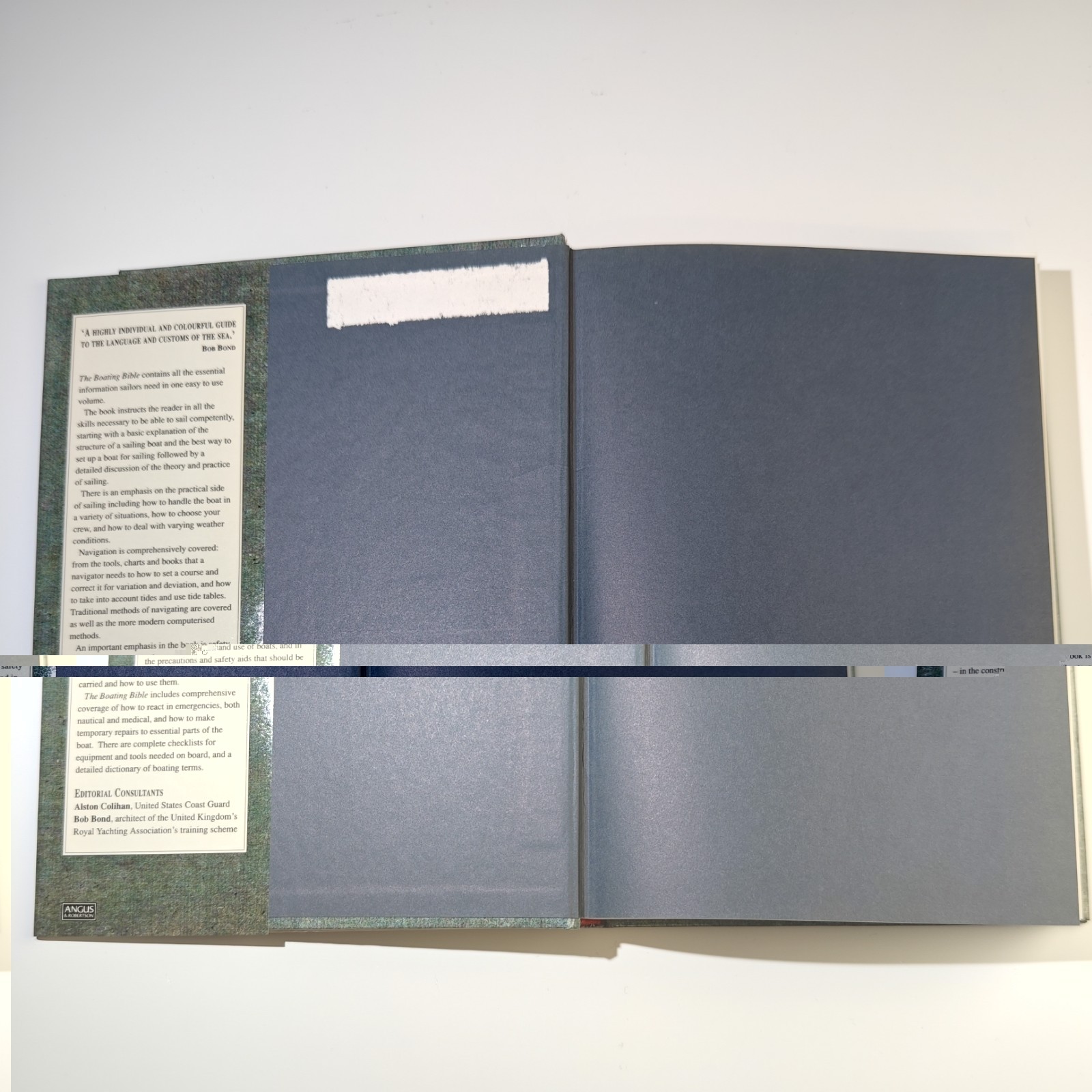 The Boating Bible by Jim Murrant Hardcover 1991