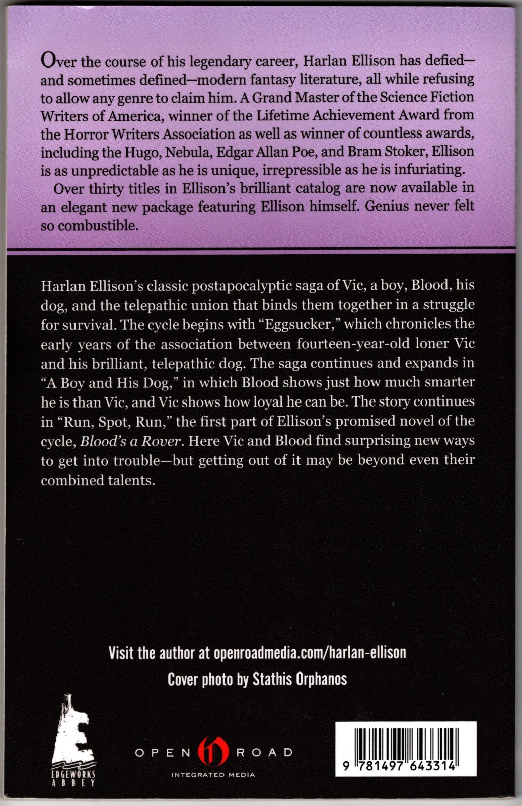 Vic and Blood by Harlan Ellison (2014 edition) (A Boy and His Dog) – RARE OOP