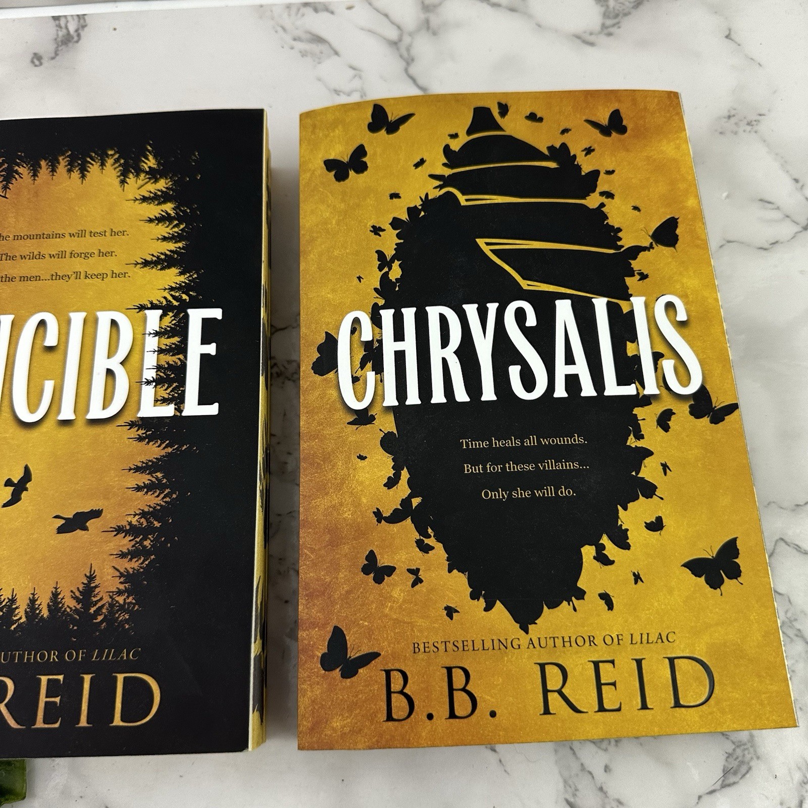 Men of the Wilds Series BB Reid Crucible Chrysalis Sprayed Edge Paperback Books