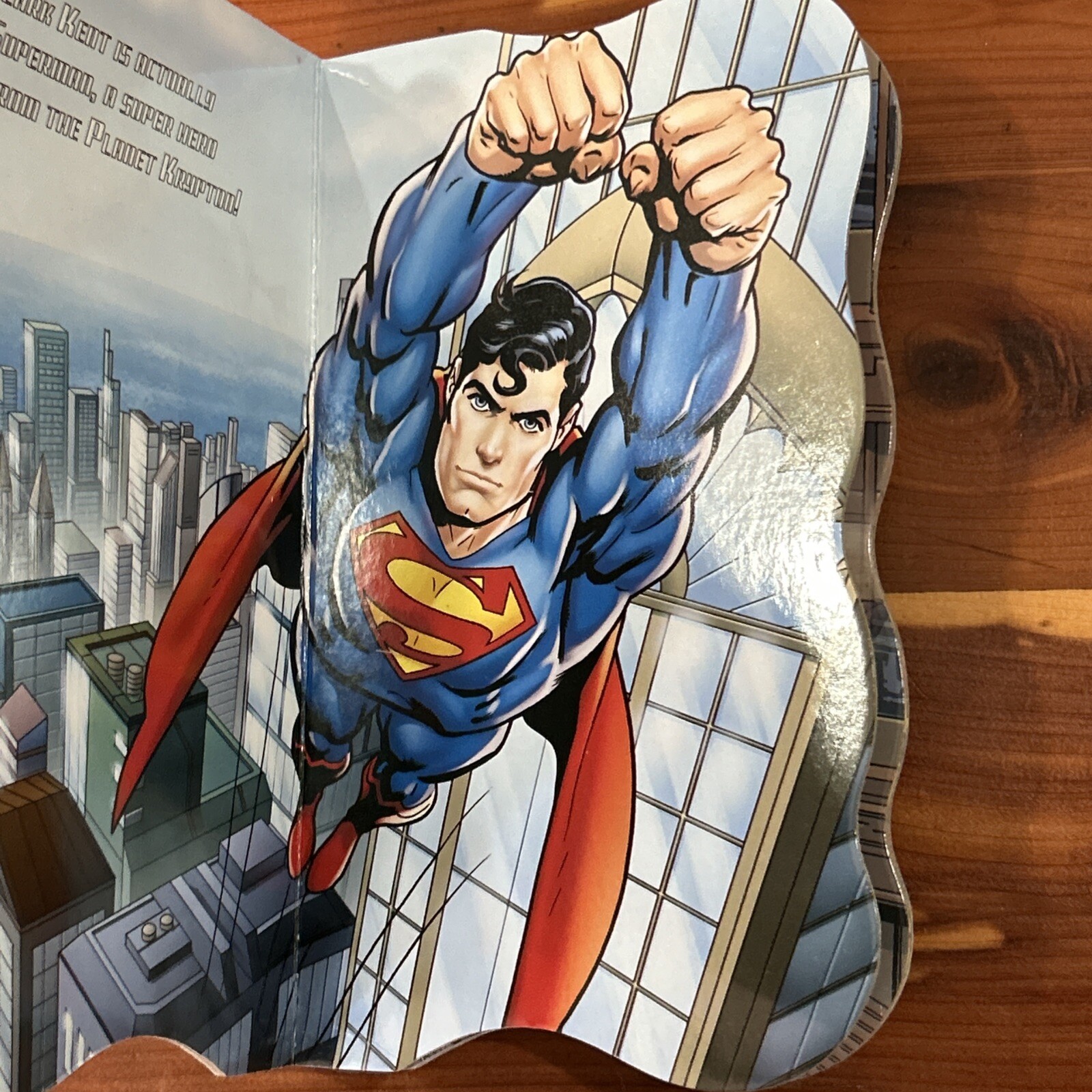 Shape Book Superman Lot Of 4 Books 2010 DC Bendon Publishing