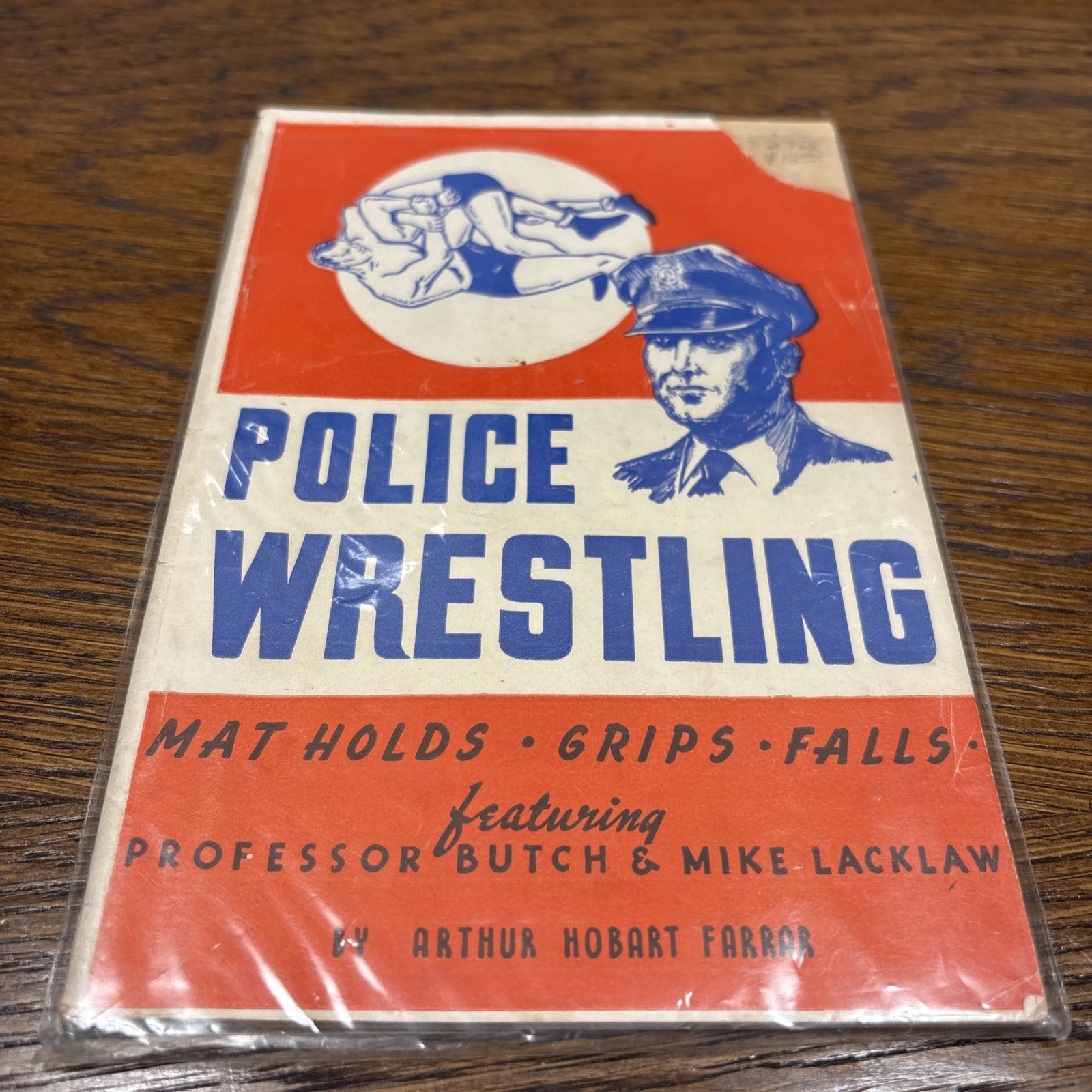 “POLICE WRESTLING” by ARTHUR H. FARRAR – 1942