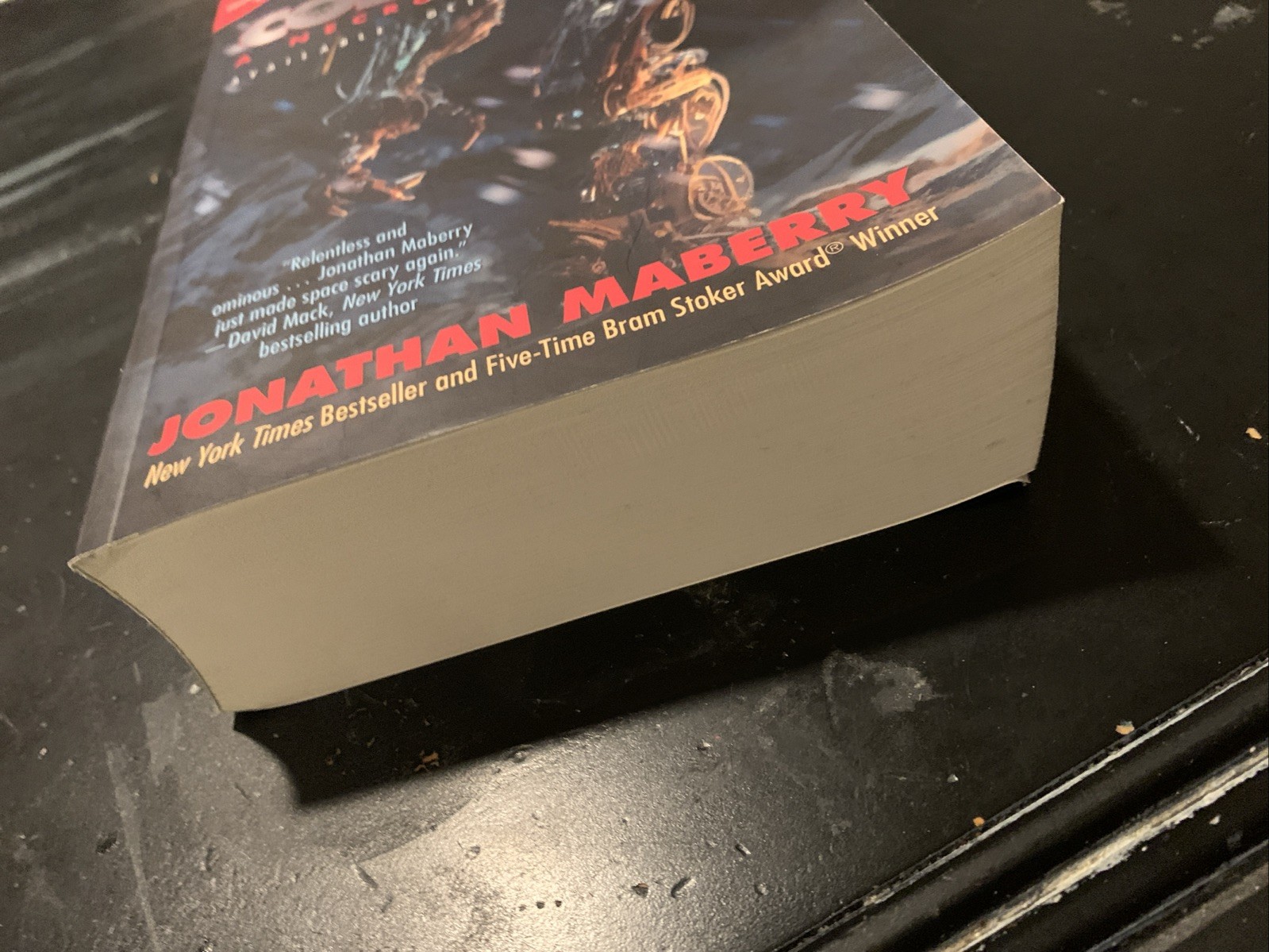 Cold War A Necrotek Novel By Jonathan Maberry Advanced Readers Copy (weird Tales