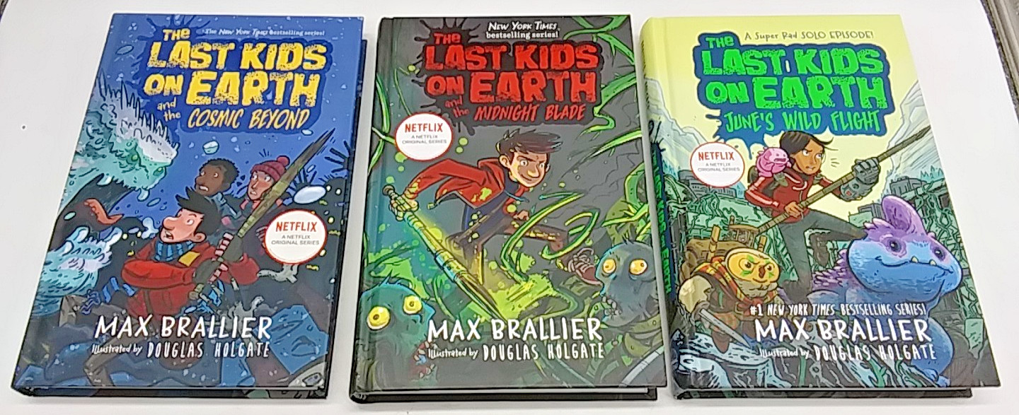 Lot Of 6 The Last Kids on Earth Books 1-5.5 Max Brallier Hardcover VGC!! NETFLIX