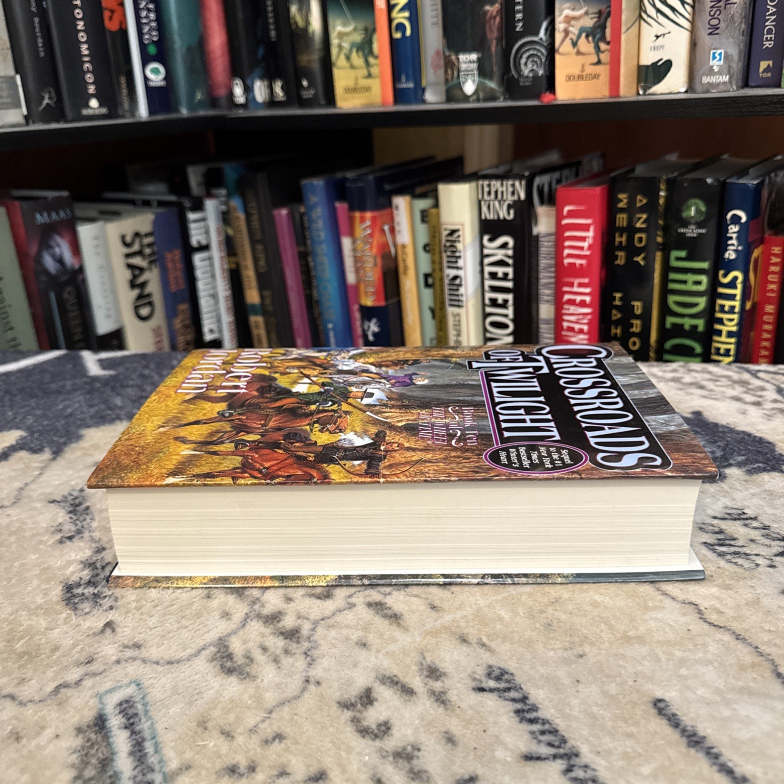 Crossroads of Twilight – Robert Jordan (Hardcover) Later Print, VG+, Wheel Time