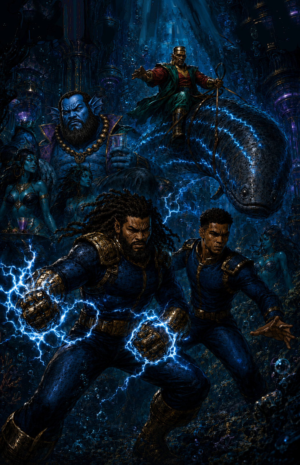 The Drexciyan Compendium Book Two – Illustrated Afrofuturist Novel – Available!