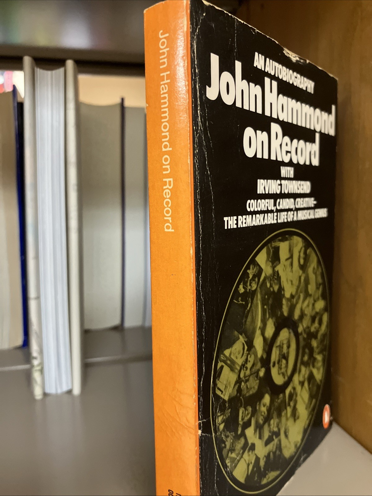 John Hammond on Record Autobiography Irving Townsend Jazz Music Penguin PB