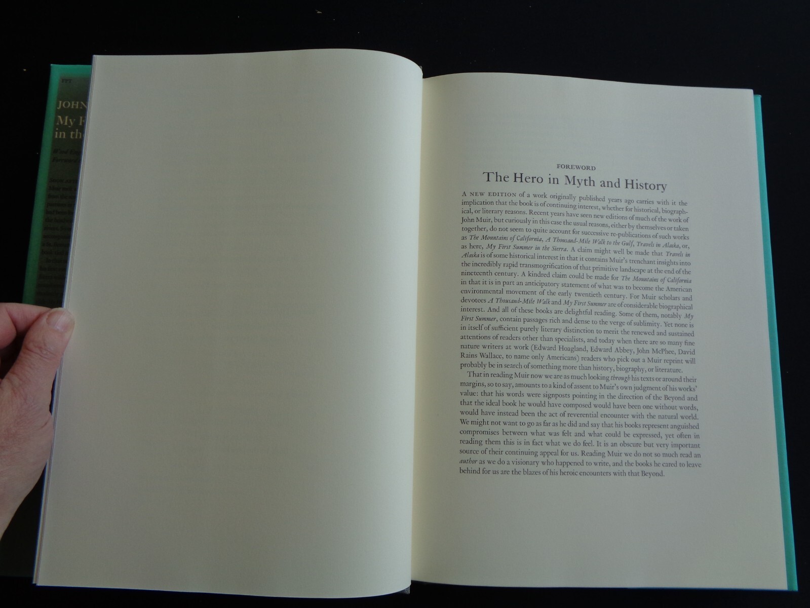 John Muir My First Summer in the Sierra 1988 Wood Engravings by Michael McCurdy