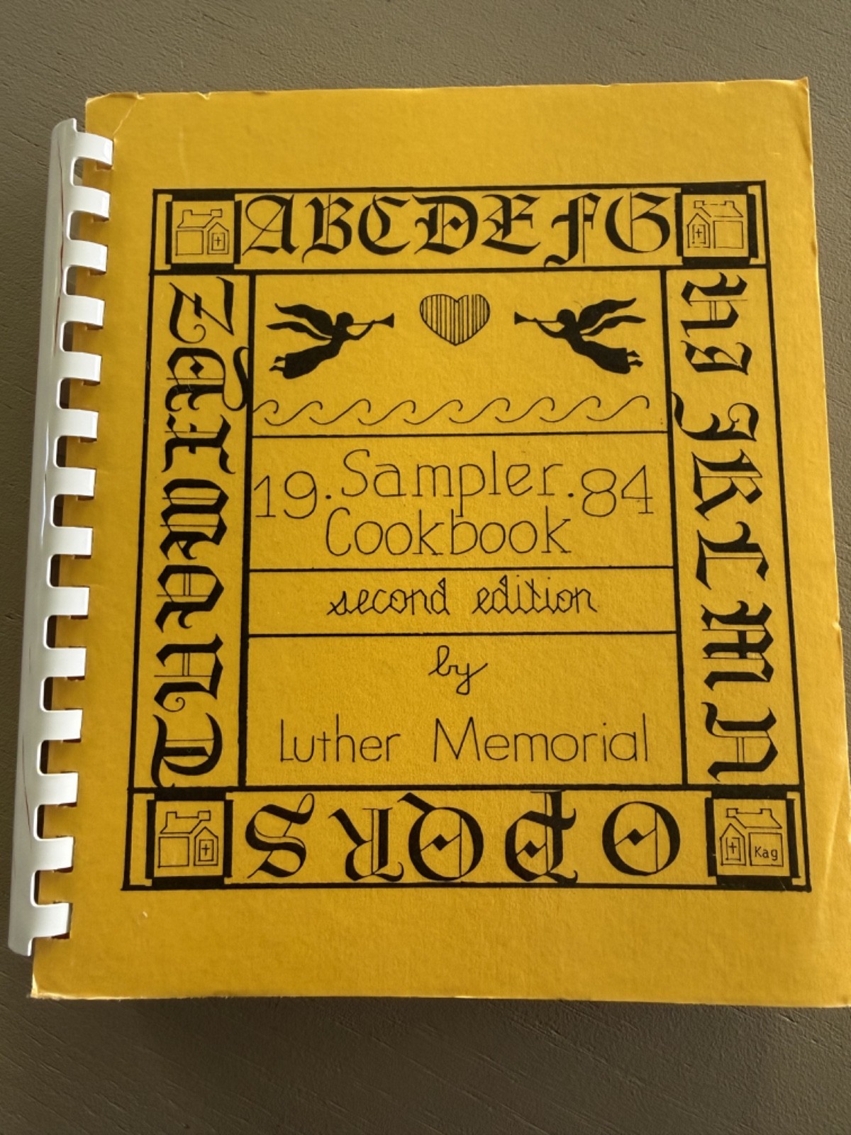 1984 Luther Memorial Sampler Cookbook – over 500 pages! church community recipes