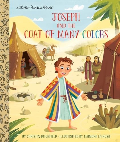 Joseph and the Coat of Many Colors (Little Golden Book) – Hardcover – VERY GOOD