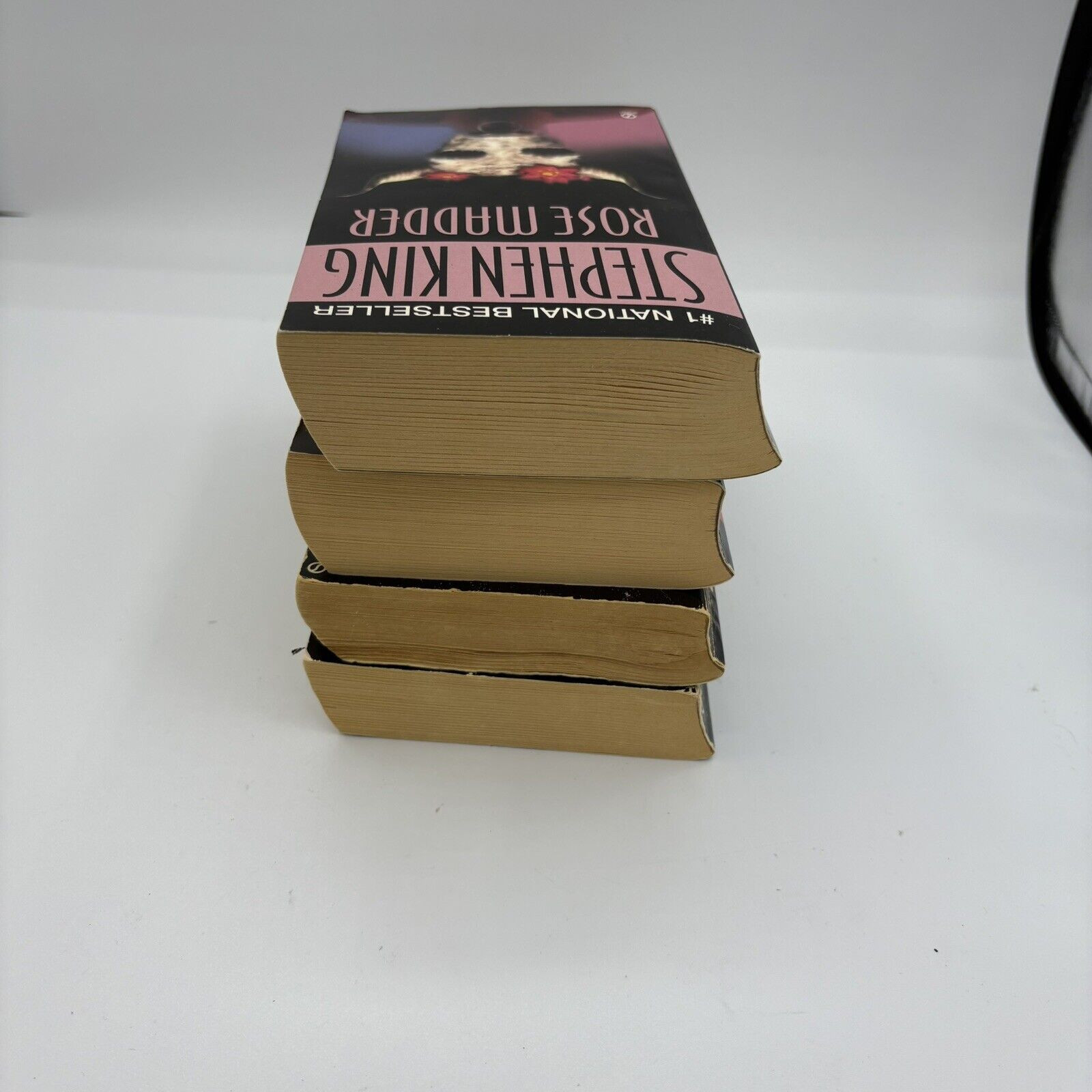 Stephen King Paperback Lot of 4 Horror Rose Madder Night Shift Delores Green E4