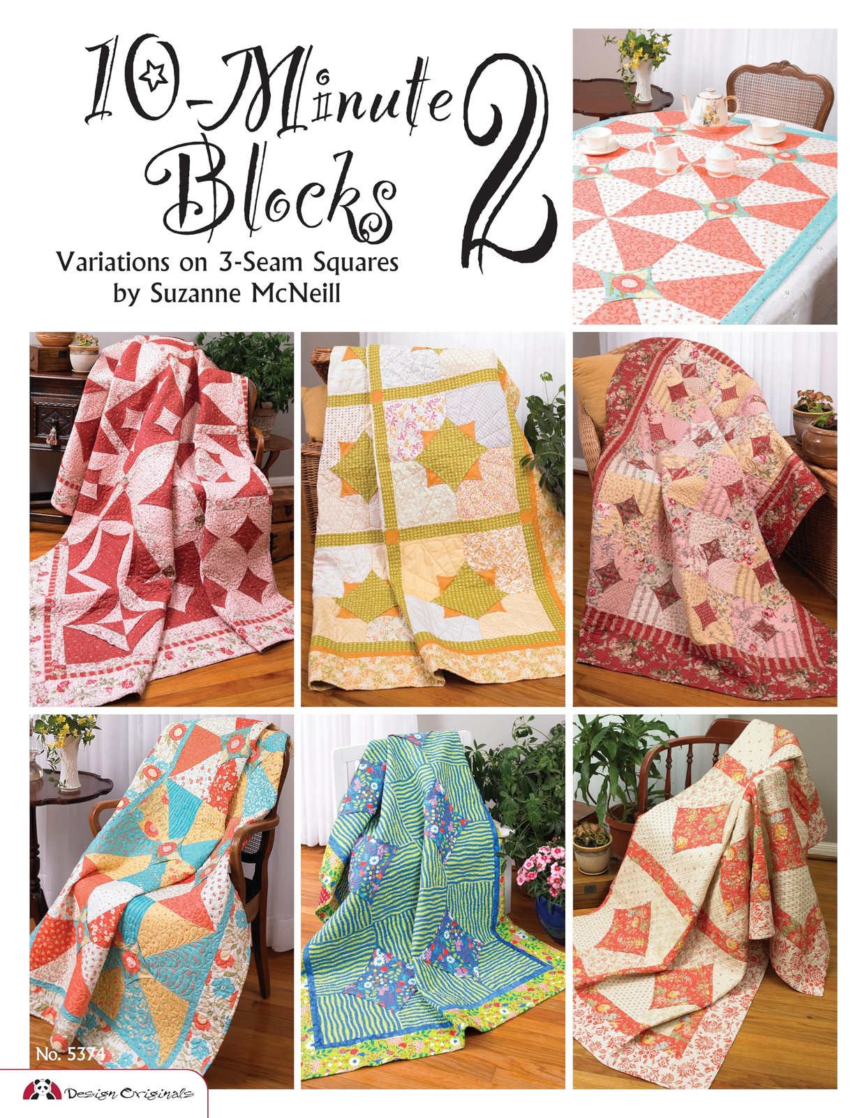 10-Minute Blocks 2: Variations on 3-Seam Squares – paperback Suzanne McNeill