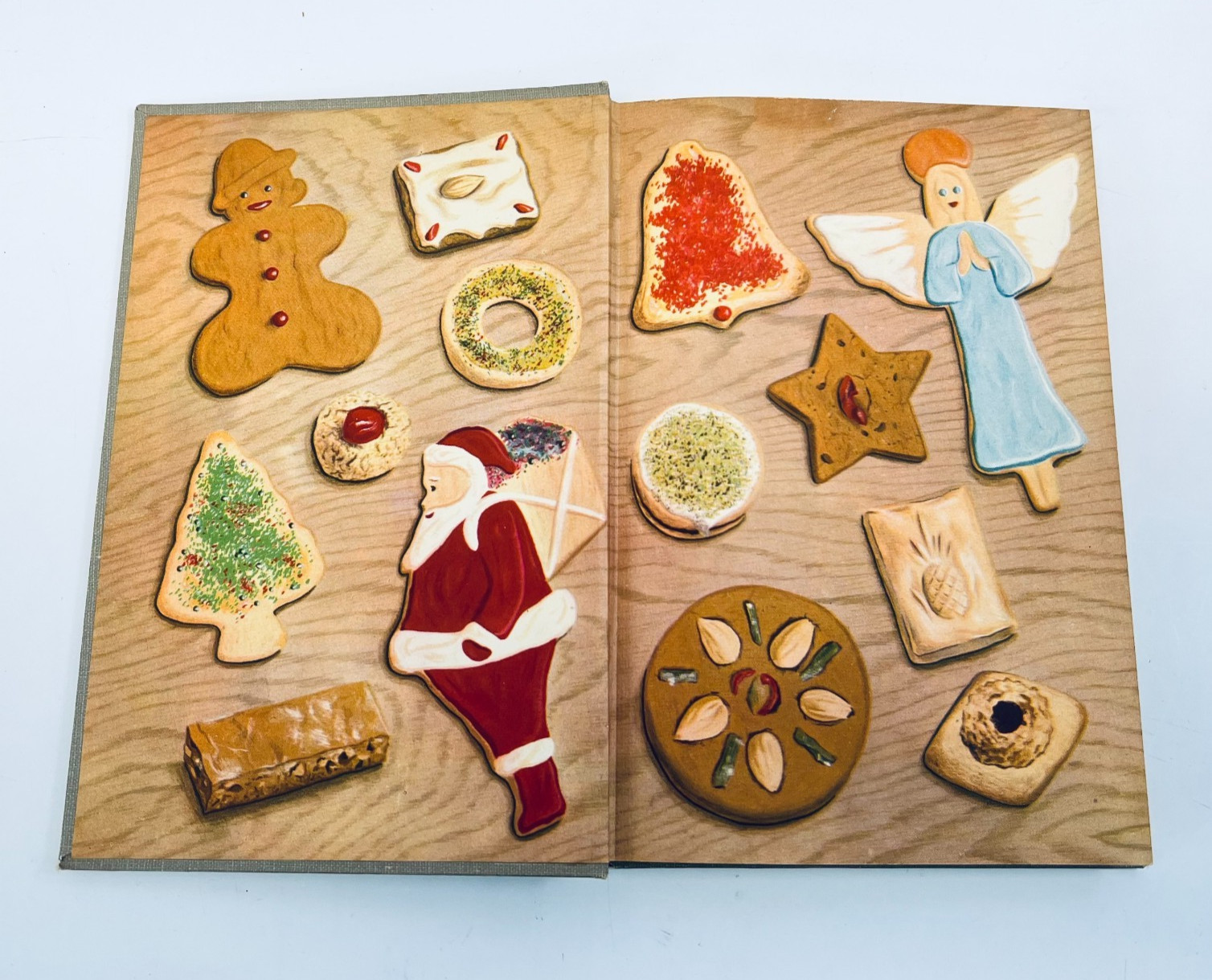The Christmas Cookie Recipe Book Virginia Pasley Hard Cover 146 Pages 1949